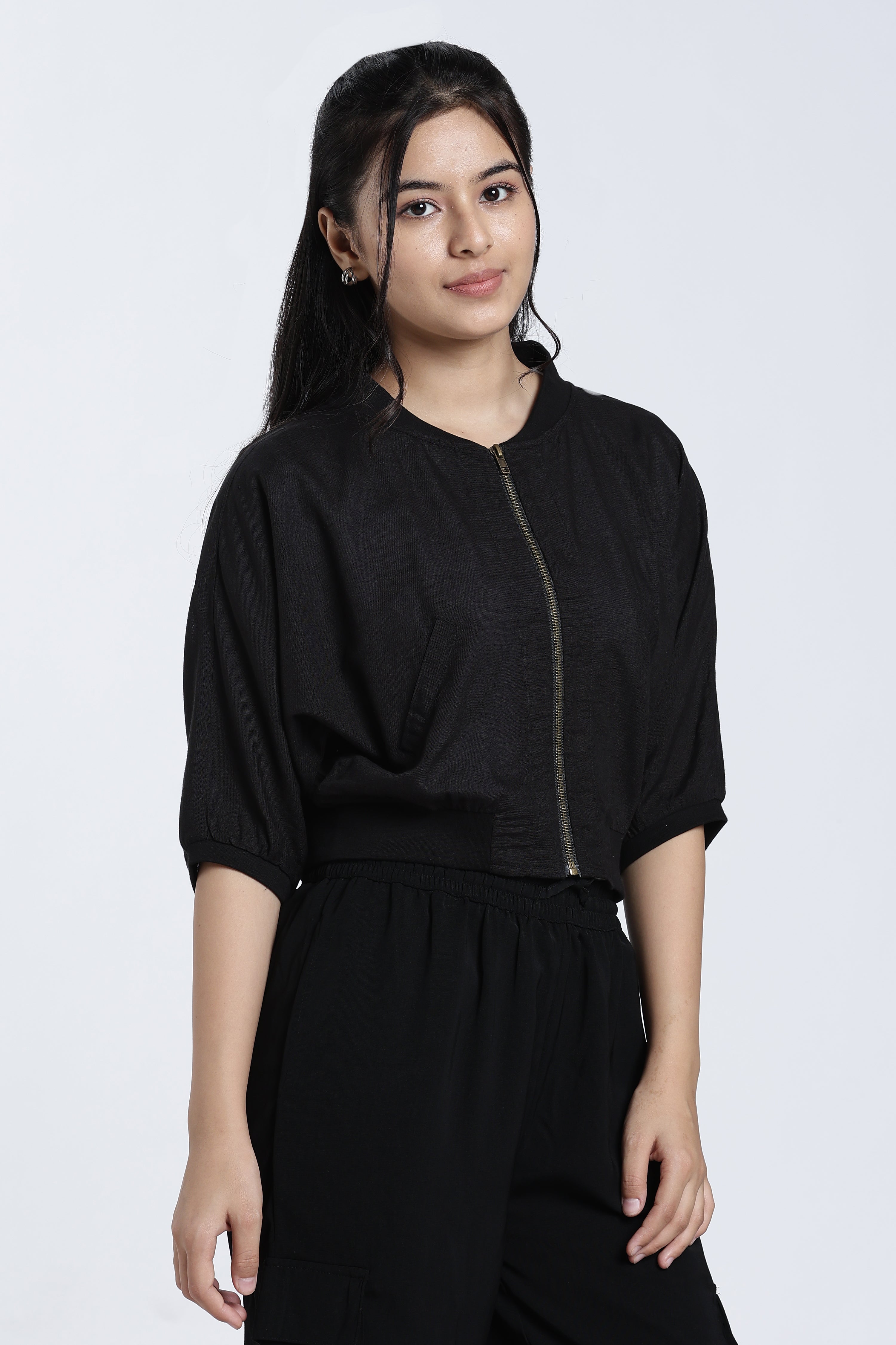 Black Wear Regular Fit Top for Women - Image 4