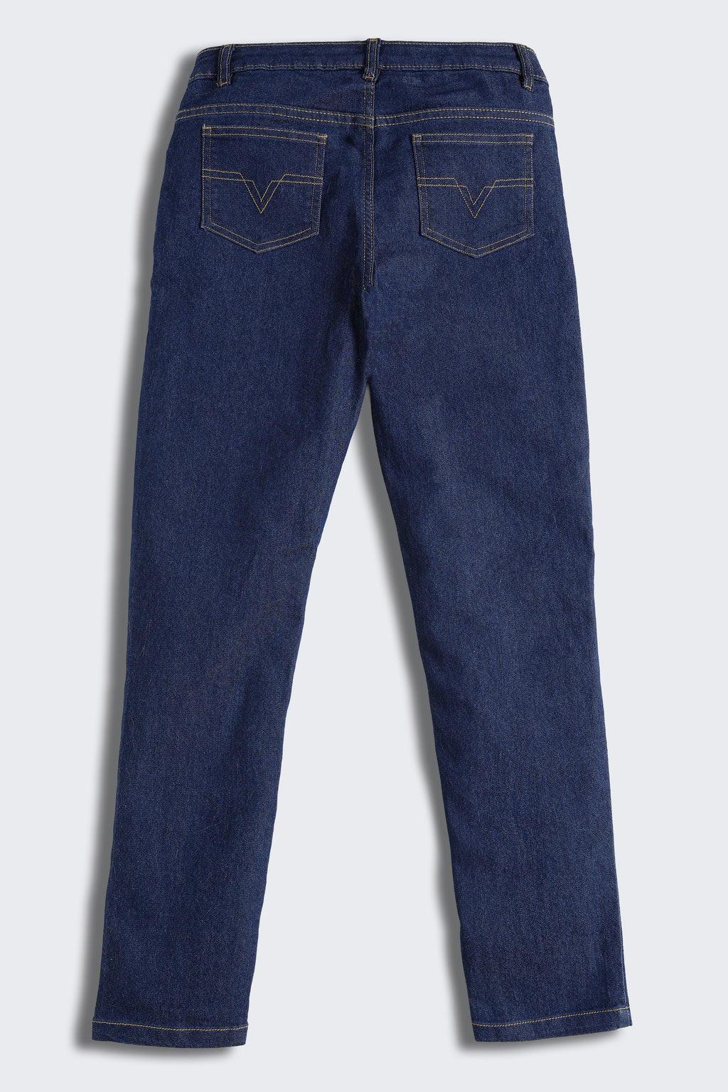 Navy 5 Pocketed Slim Fit Jeans for Tweens Girls - Image 3