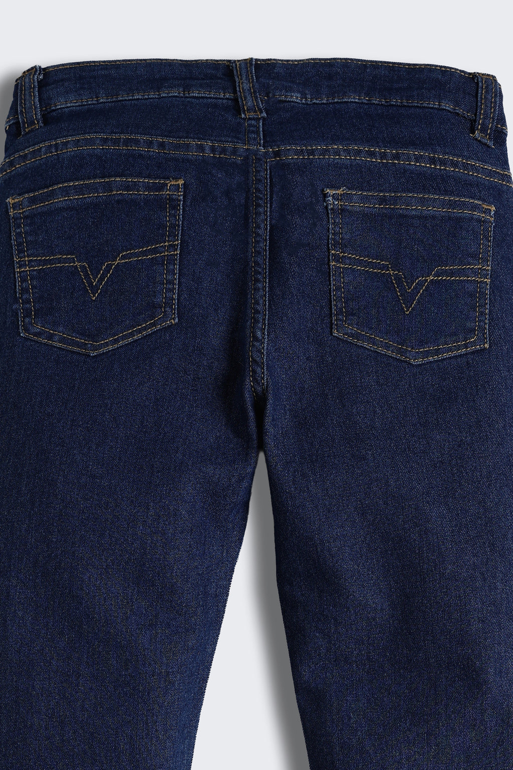 Navy 5 Pocketed Regular Fit Jeans for Girls - Image 5