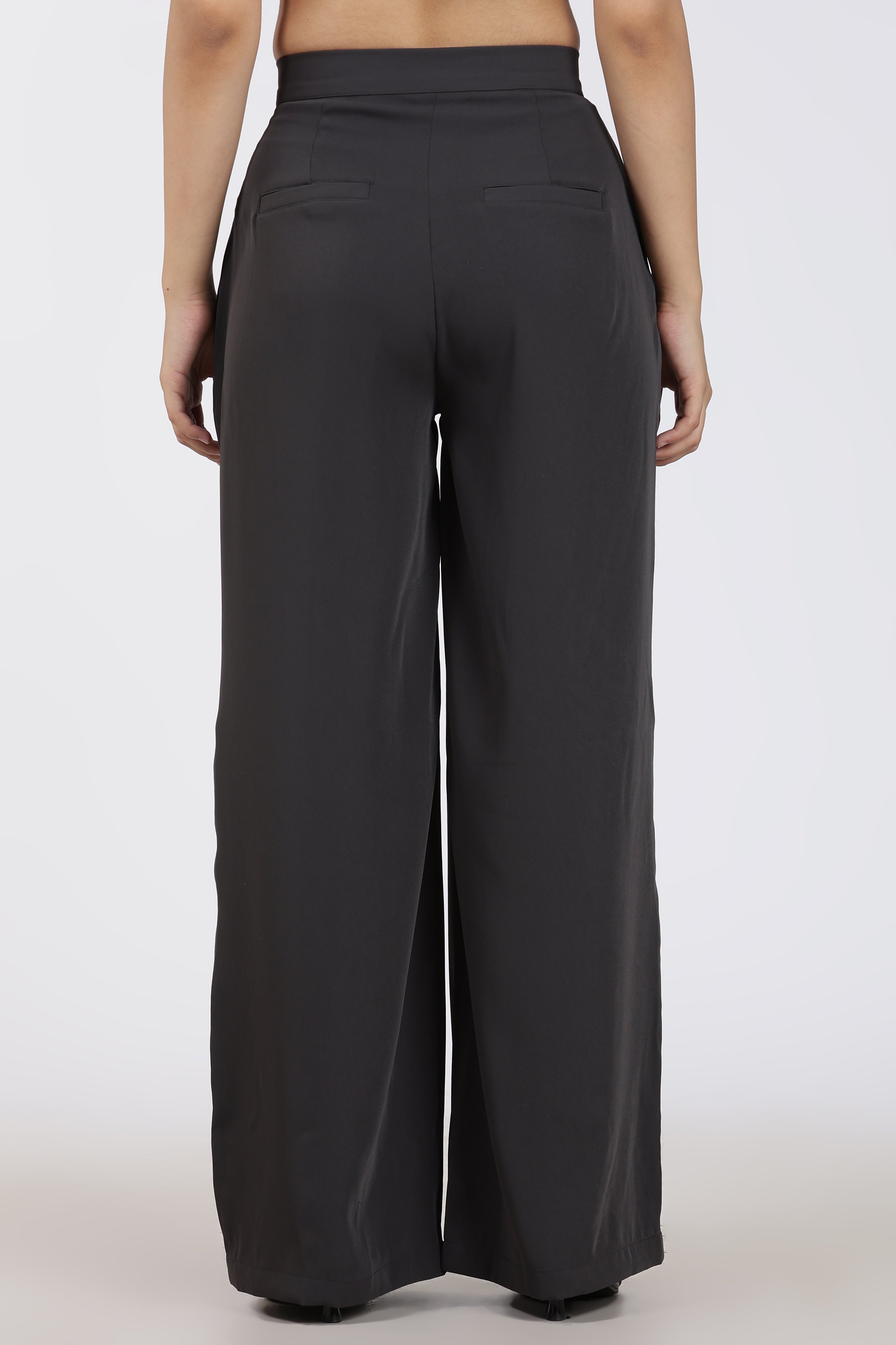 Black Regular Fit Pant for Women - Image 5