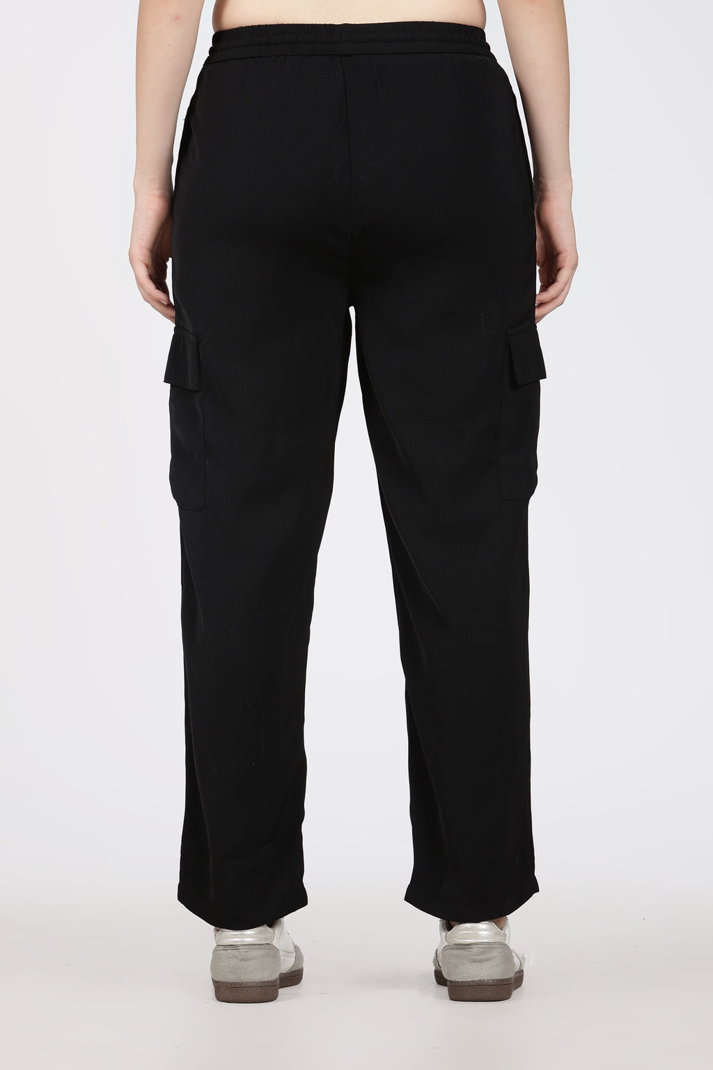 Black Regular Fit Trouser for Women - Image 5