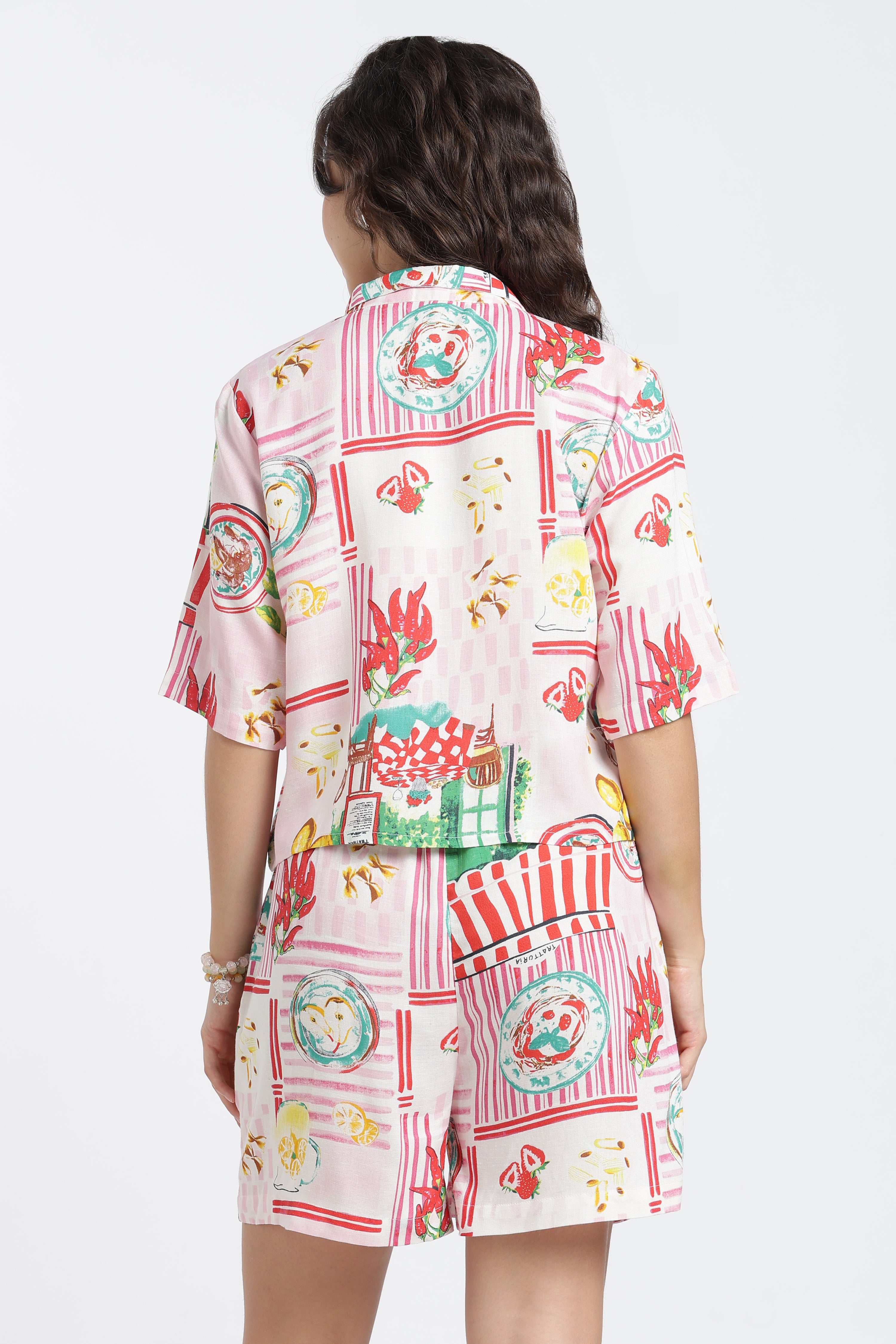 Multi Coloured Patterned Regular Fit Shirt for Women - Image 5