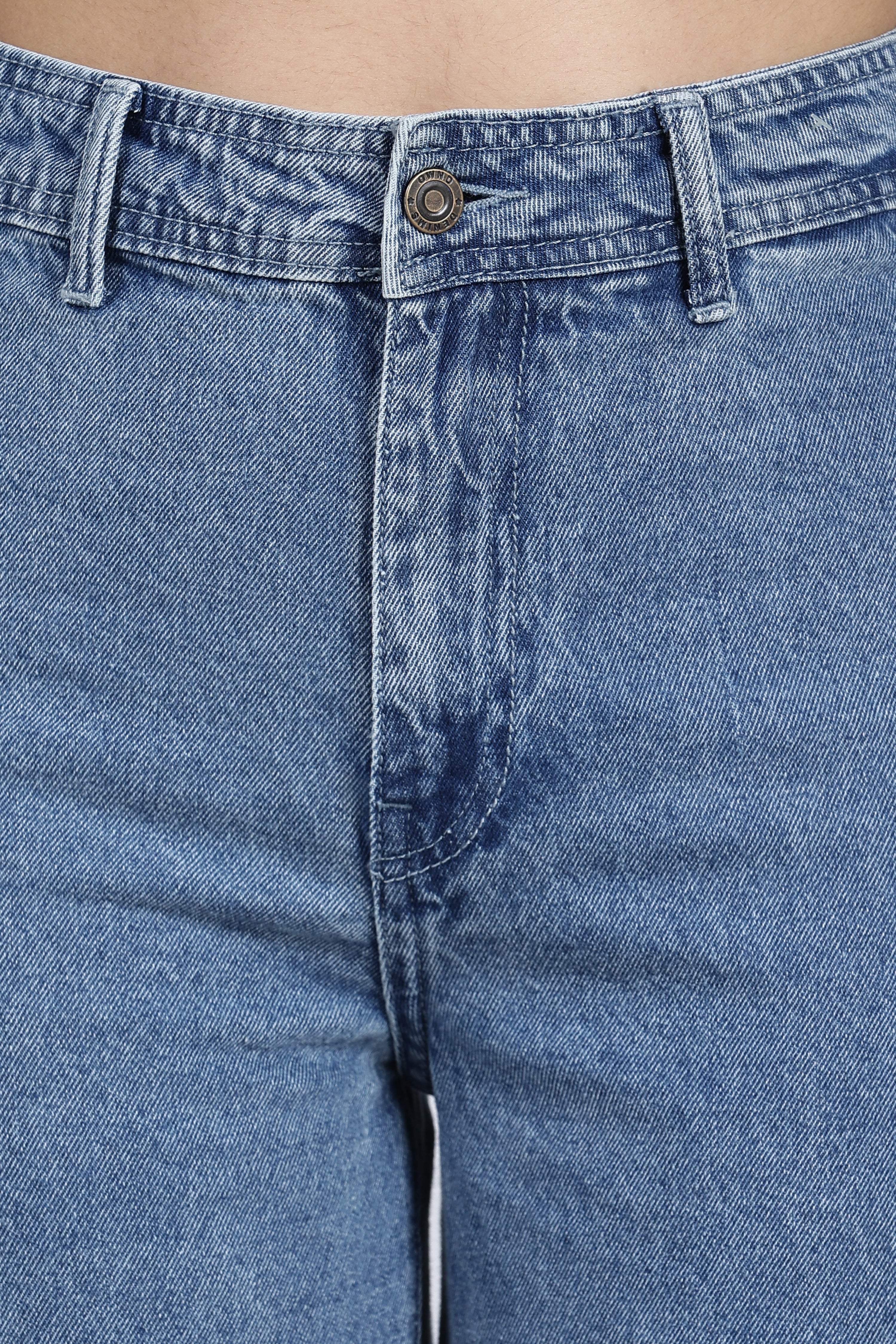 Blue Regular Fit Jeans for Women - Image 3