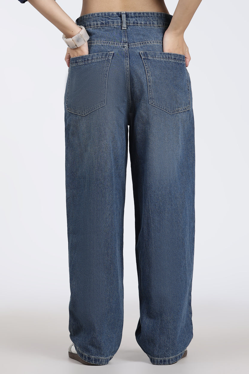 Blue 5 Pocketed Regular Fit Jeans for Women - Image 5