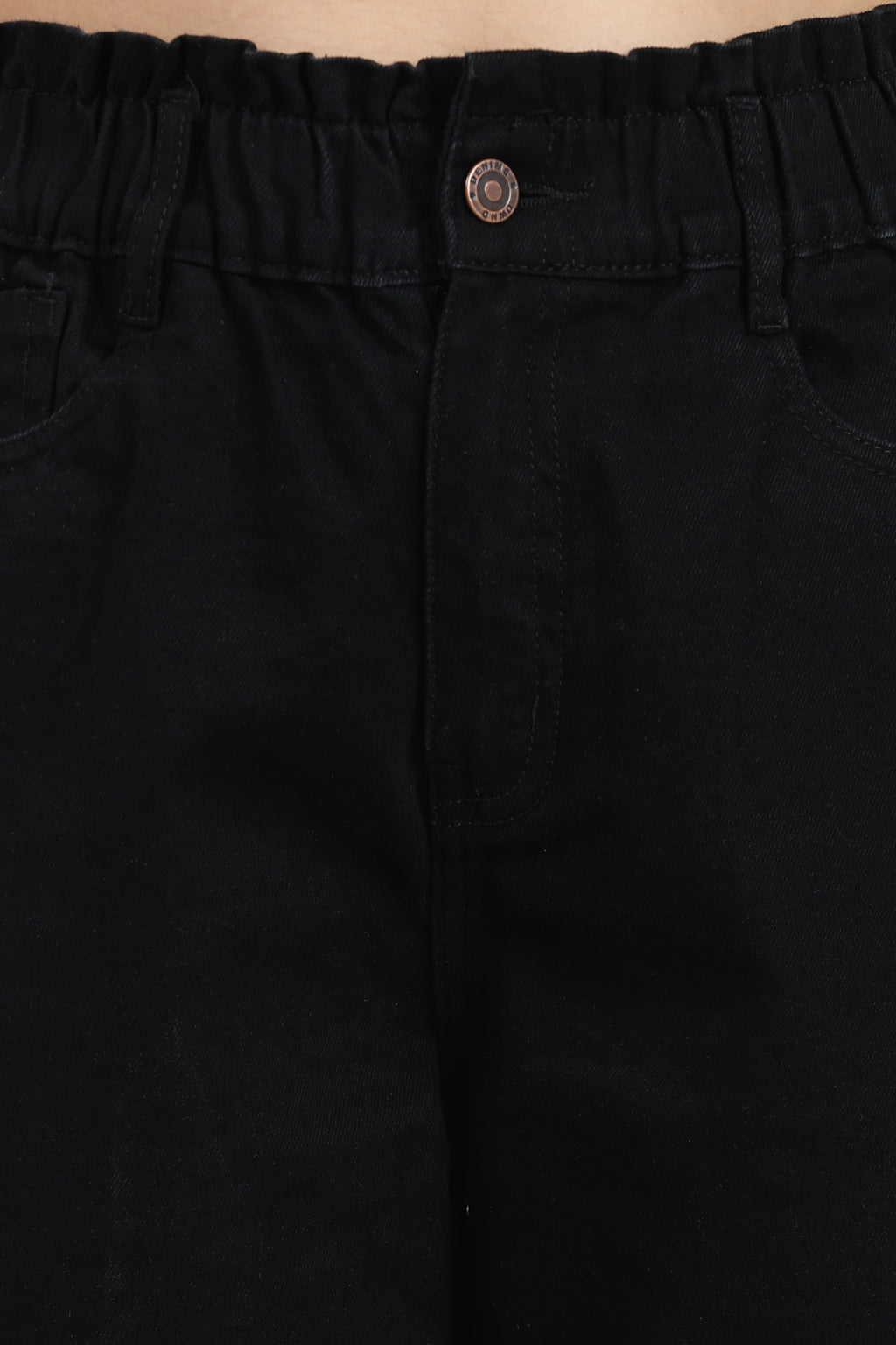 Black Regular Fit 5 Pocketed Jeans for Women - Image 7