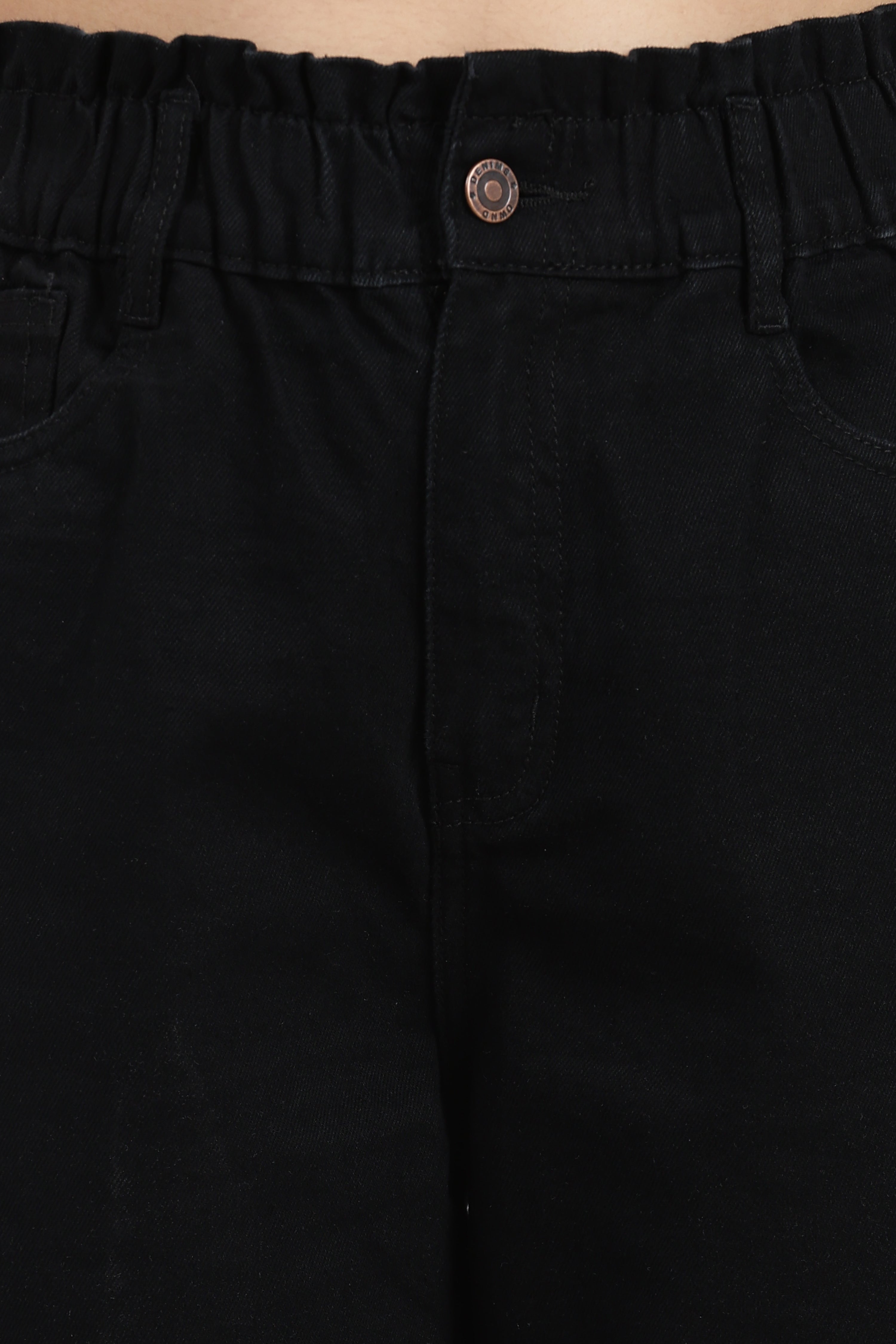 Black Regular Fit 5 Pocketed Jeans for Women - Image 2