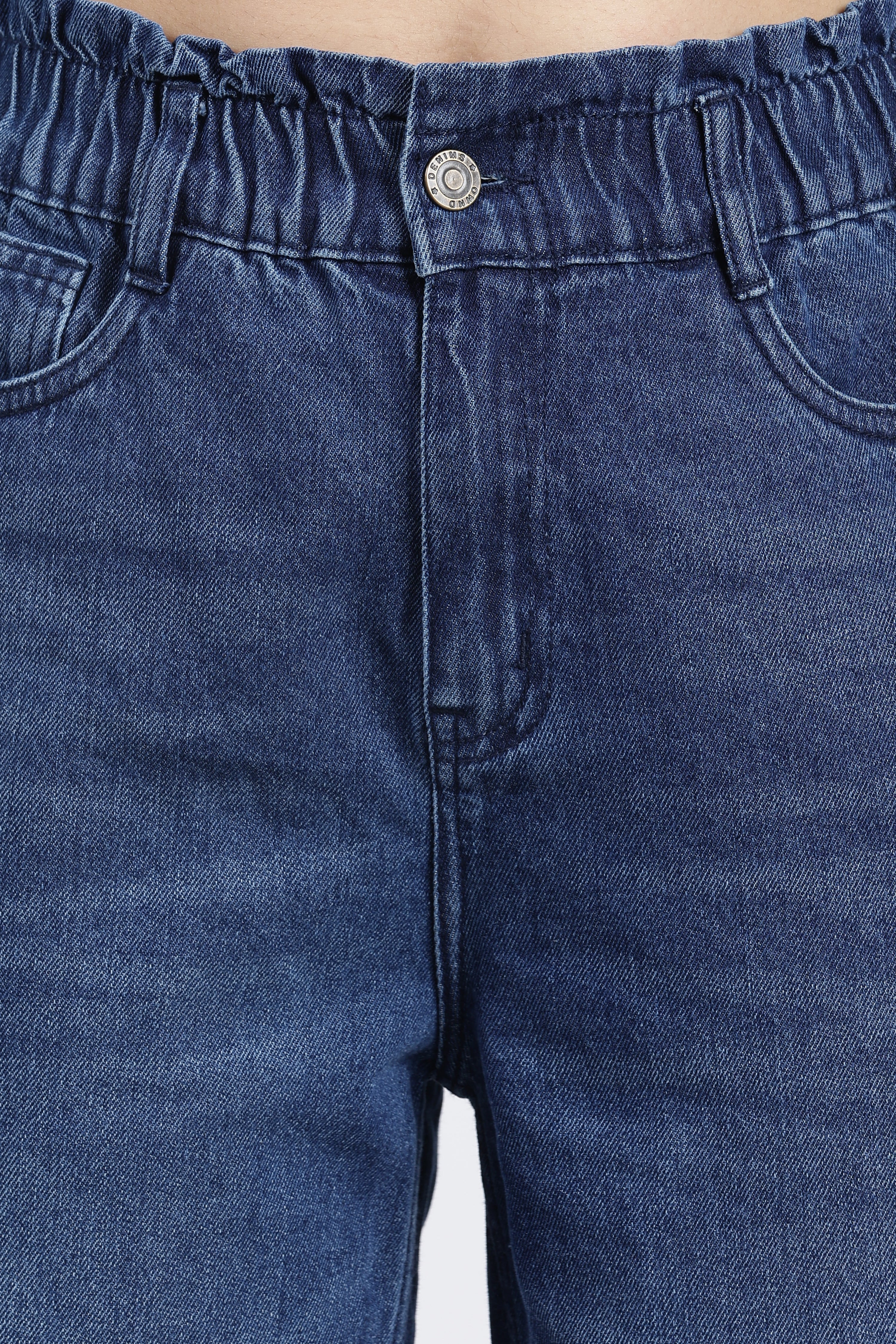 Blue 5 Pocketed Regular Fit Jeans for Women - Image 3