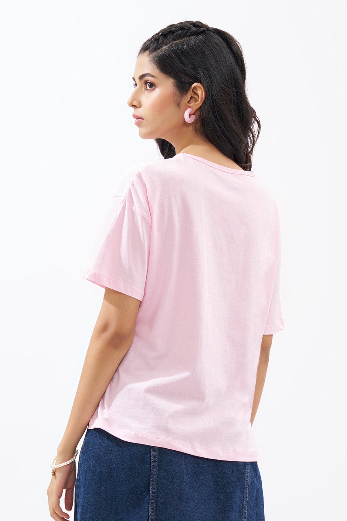 Pink Pancake Graphic T-Shirt for Women - Image 5
