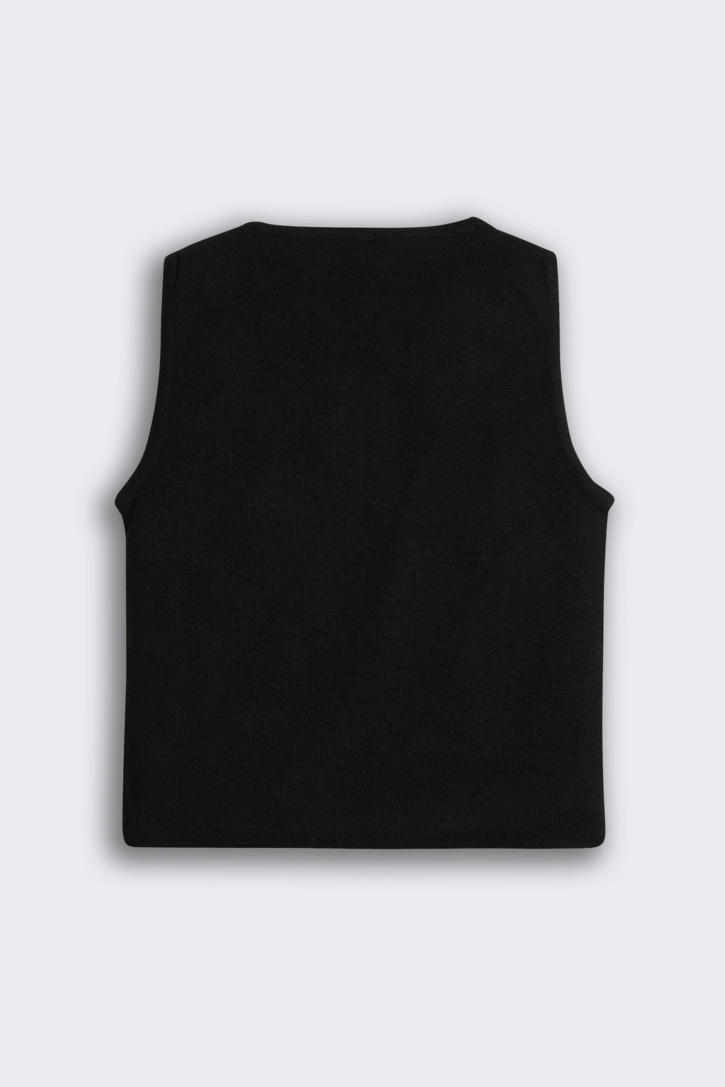 White Self Design Regular Fit Top for Tweens Girls - Image 3