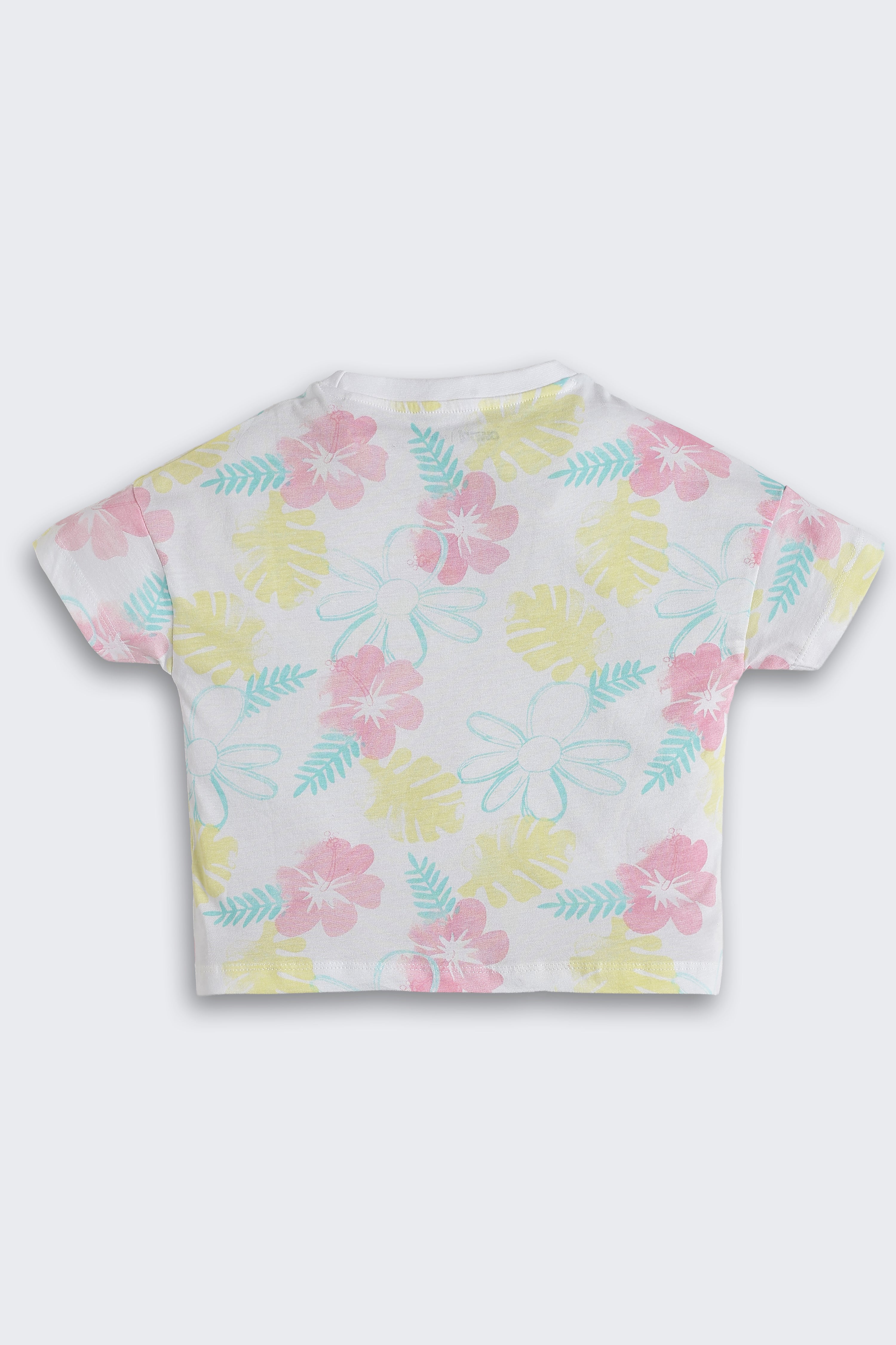 Multi Coloured Disney Regular Fit T-Shirt for Girls - Image 3
