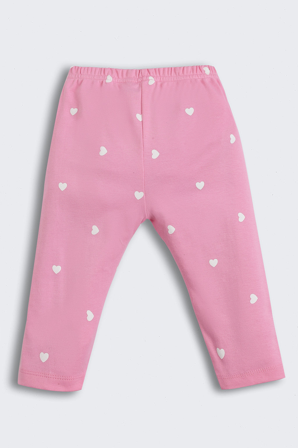 Pink Printed Regular Fit Co-ord Set for Girls - Image 5