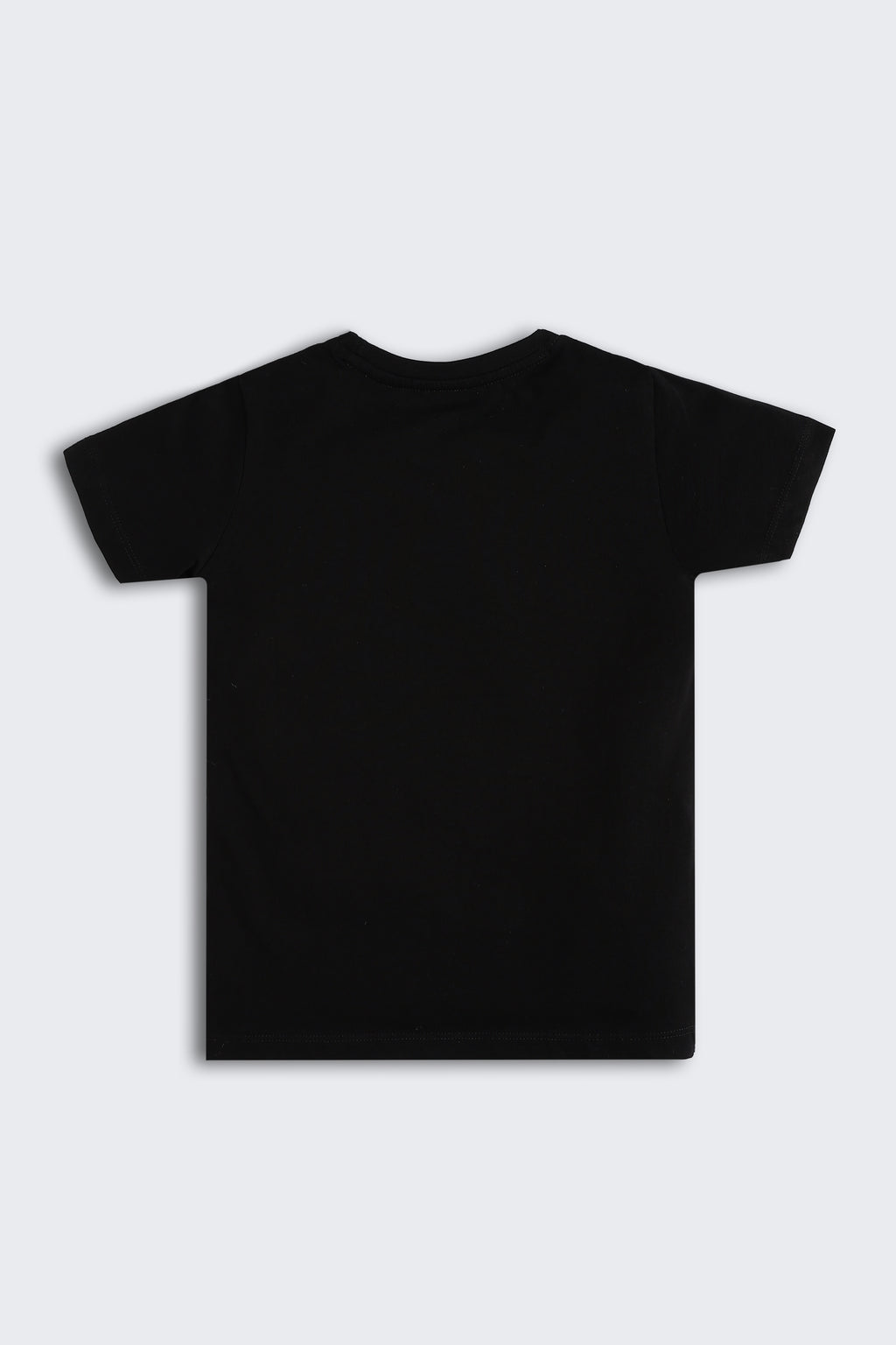 Black Car Graphic Printed Regular Fit T-Shirt For Boys - Image 3