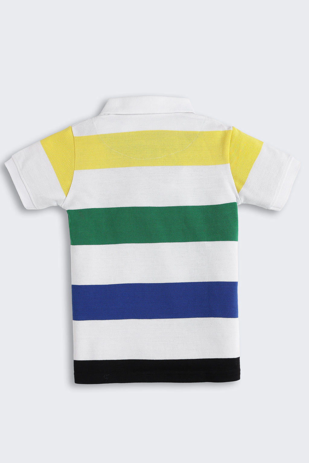 Multi-coloured Chest Printed Regular Fit T-Shirt for Boys - Image 3
