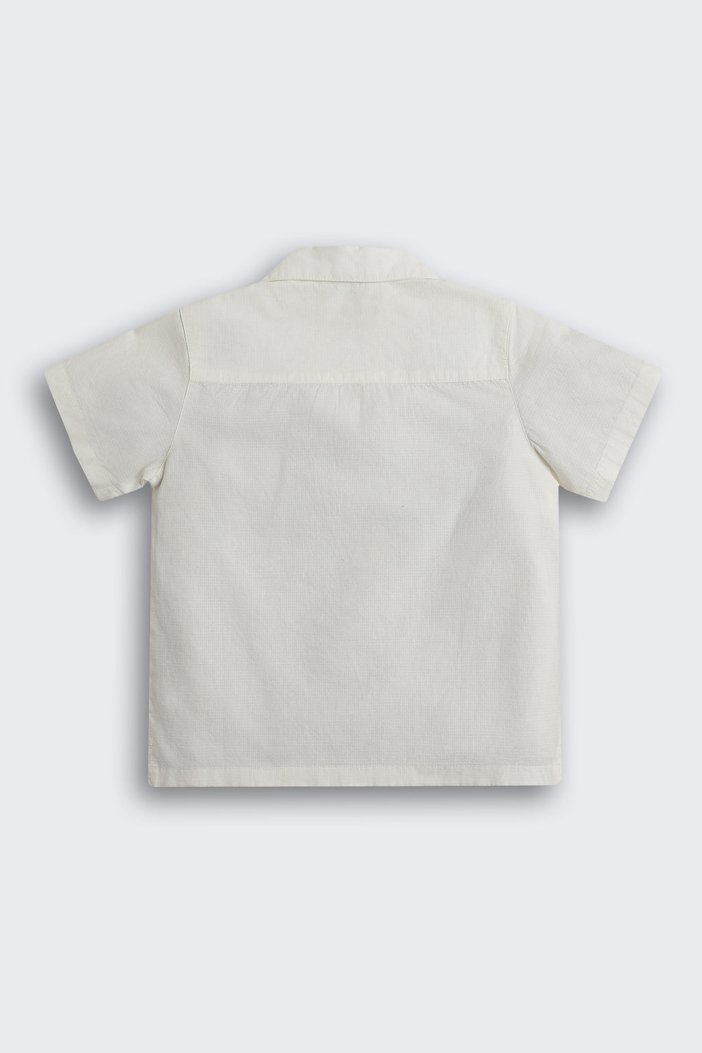 White Graphic Regular Fit Shirt for Boys - Image 3