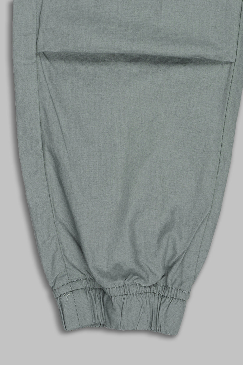 Light Green Solid Regular Fit Joggers for Boys - Image 4