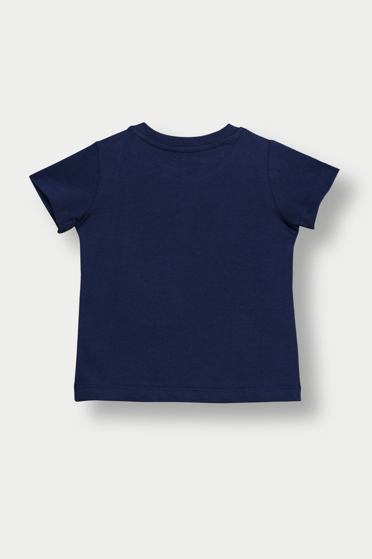 Navy Graphic Regular Fit T Shirts for Infant Boys - Image 3