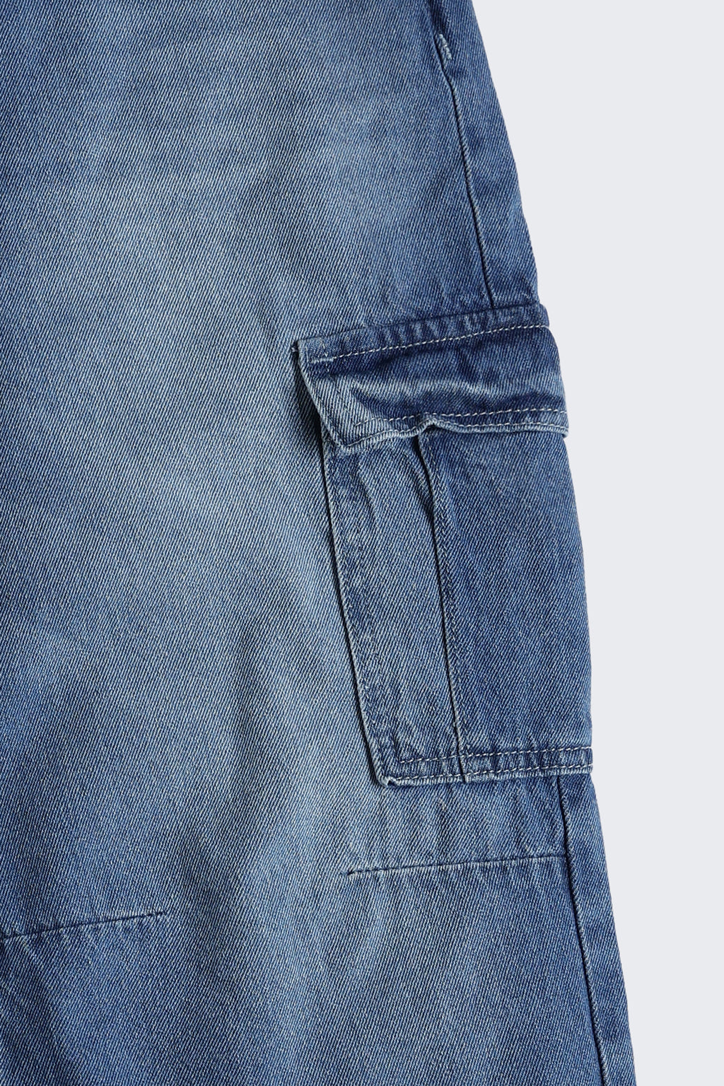 Blue 7 Pocketed Regular Fit Jeans for Tweens Boys - Image 4