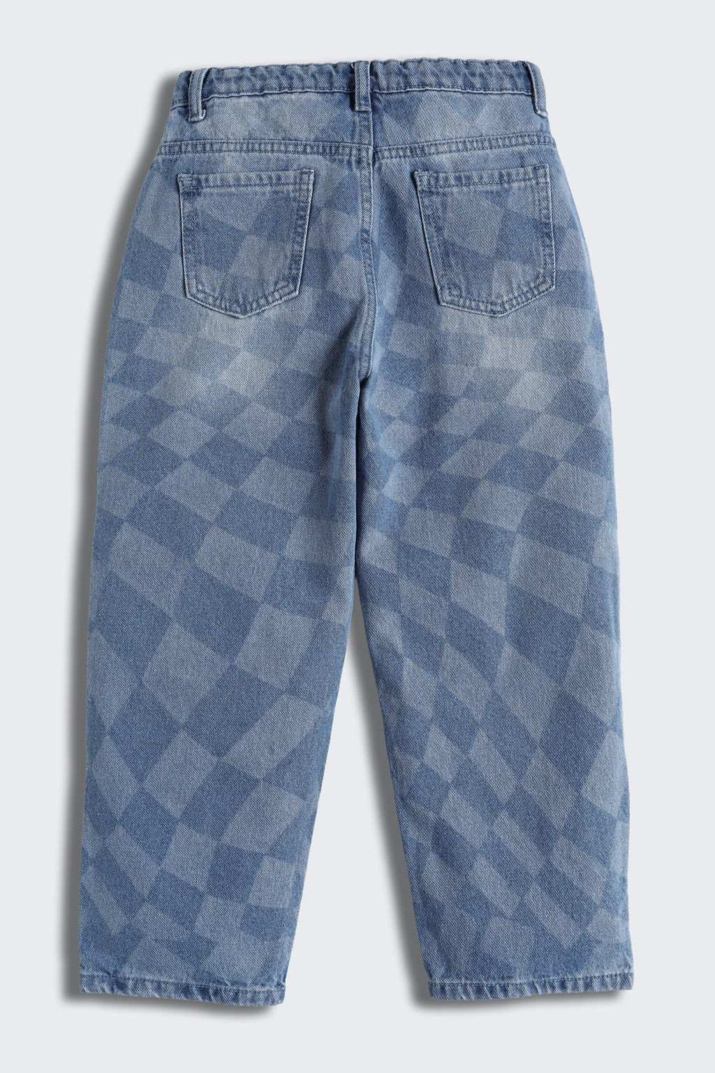 Blue 5 Pocketed Regular Fit Jeans For Boys - Image 3