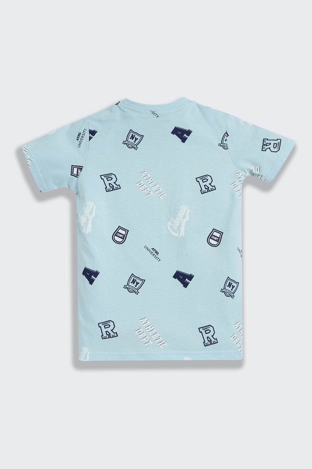 Blue Regular Fit Co-ord Set for Boys - Image 4