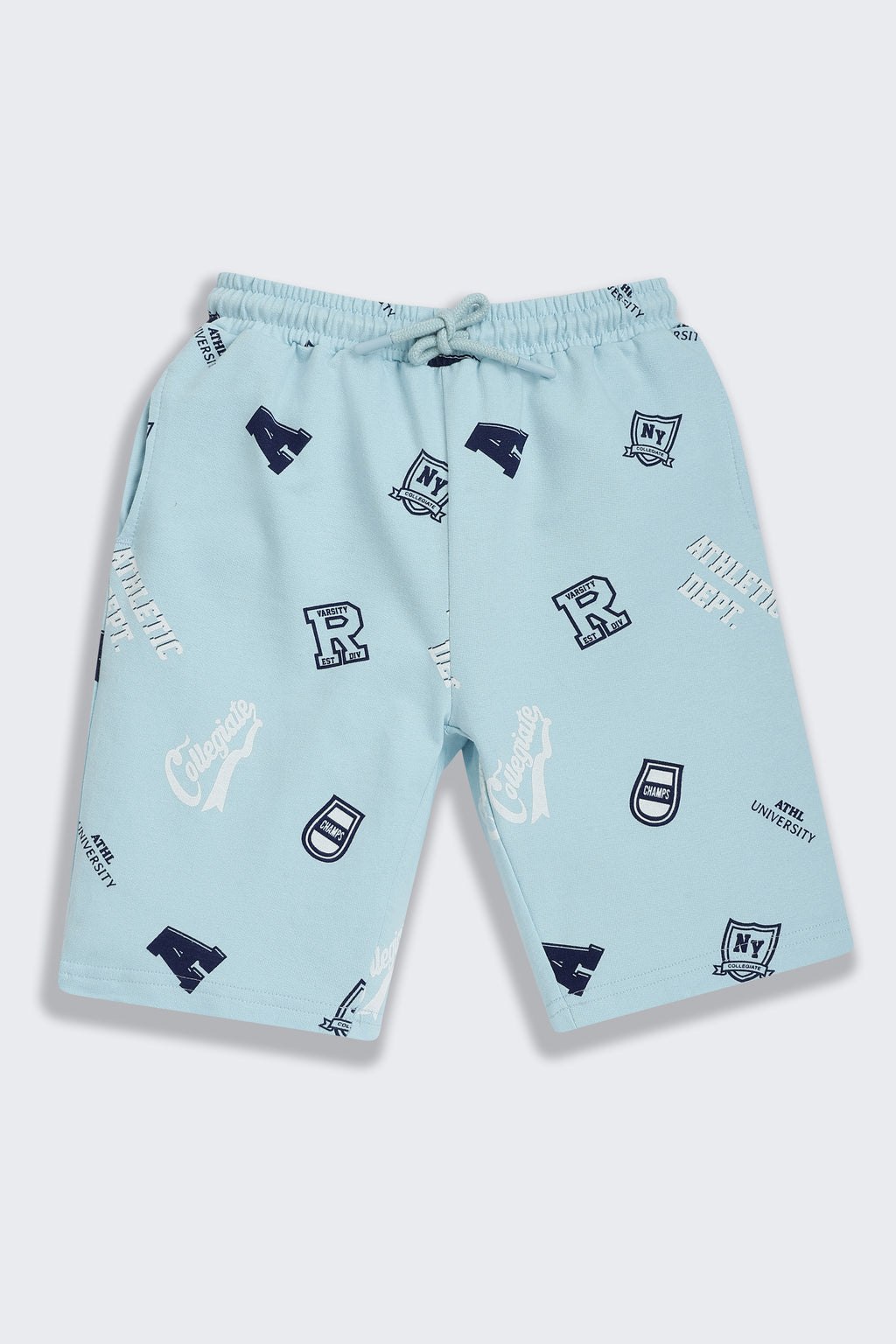 Blue Regular Fit Co-ord Set for Boys - Image 5