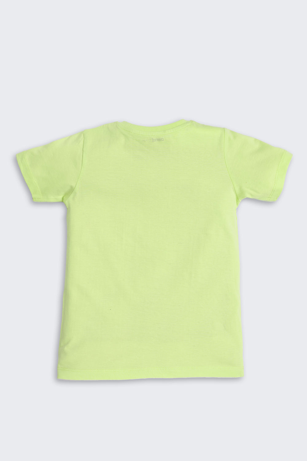 Lime Typographic Regular Fit Co-ord Set for Boys - Image 4