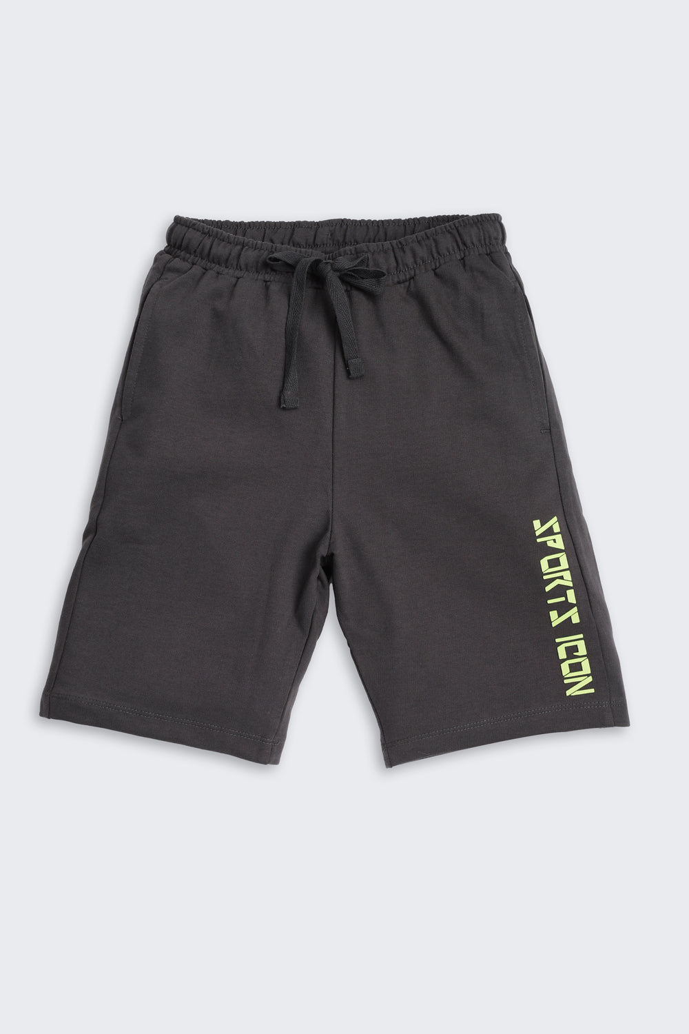 Lime Typographic Regular Fit Co-ord Set for Boys - Image 5