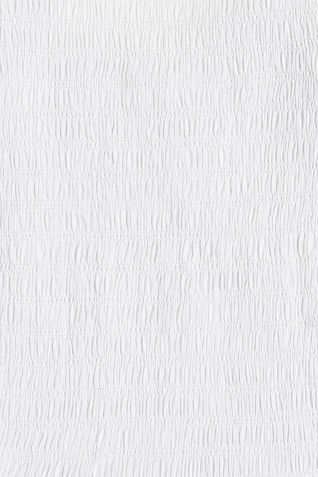 White Textured Regular Fit Top for Tweens Girls - Image 6