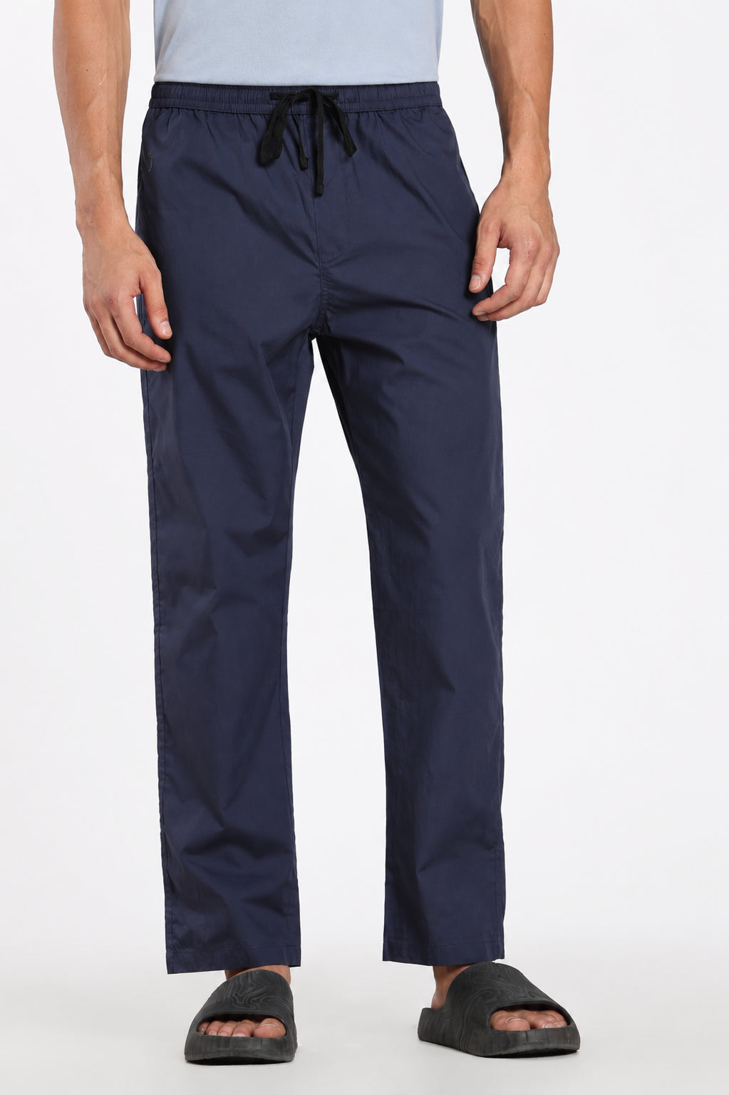 Navy Regular Fit Pyjamas For Men - Image 2