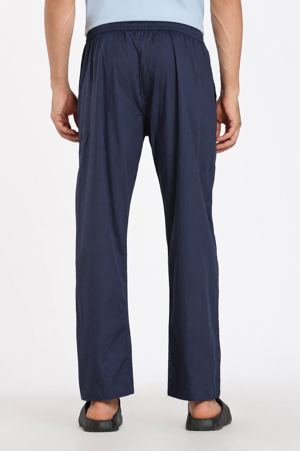 Navy Regular Fit Pyjamas For Men - Image 5