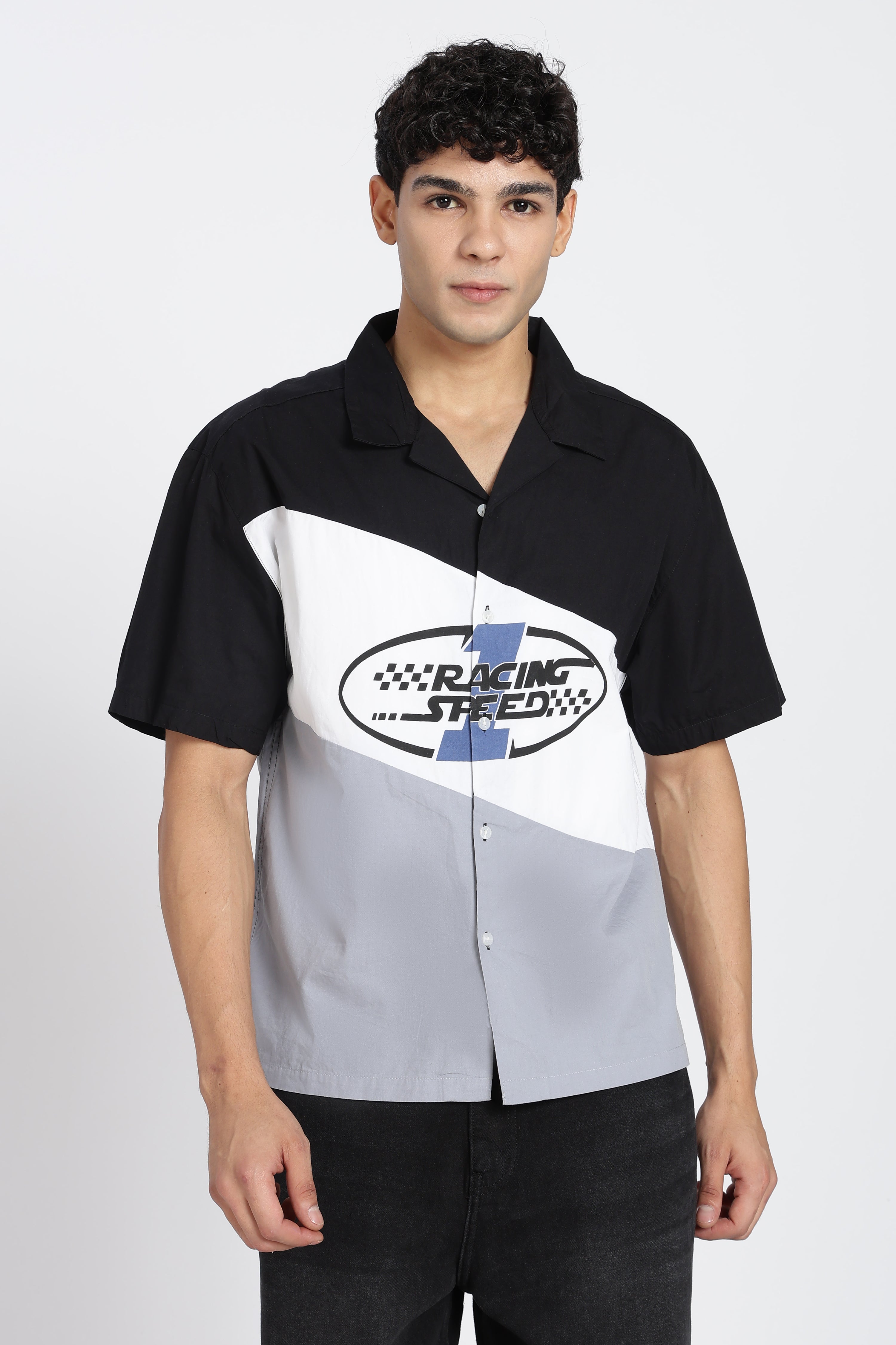 Multi Coloured Cotton Regular Fit Shirt for Men - Image 2