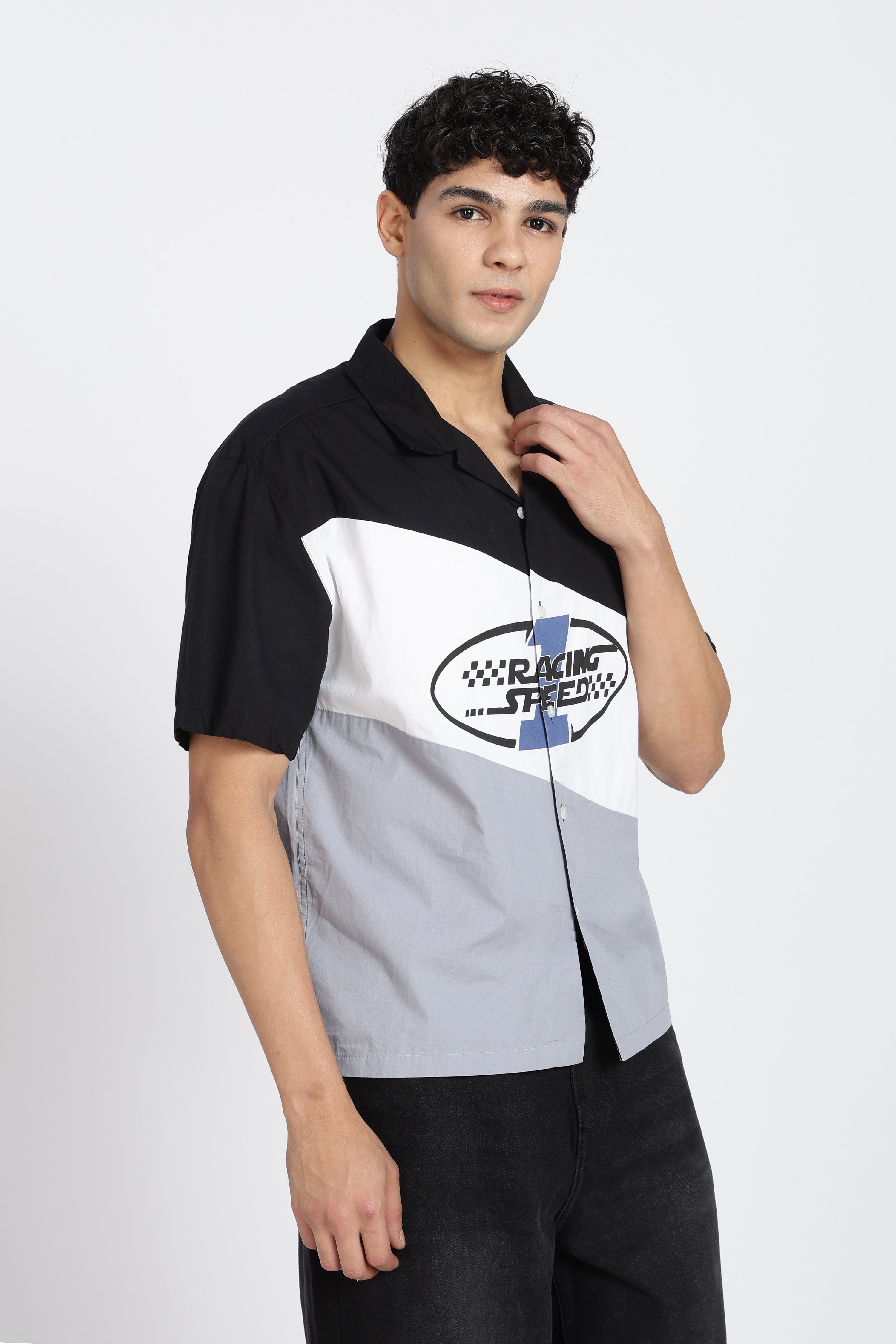 Multi Coloured Cotton Regular Fit Shirt for Men - Image 4