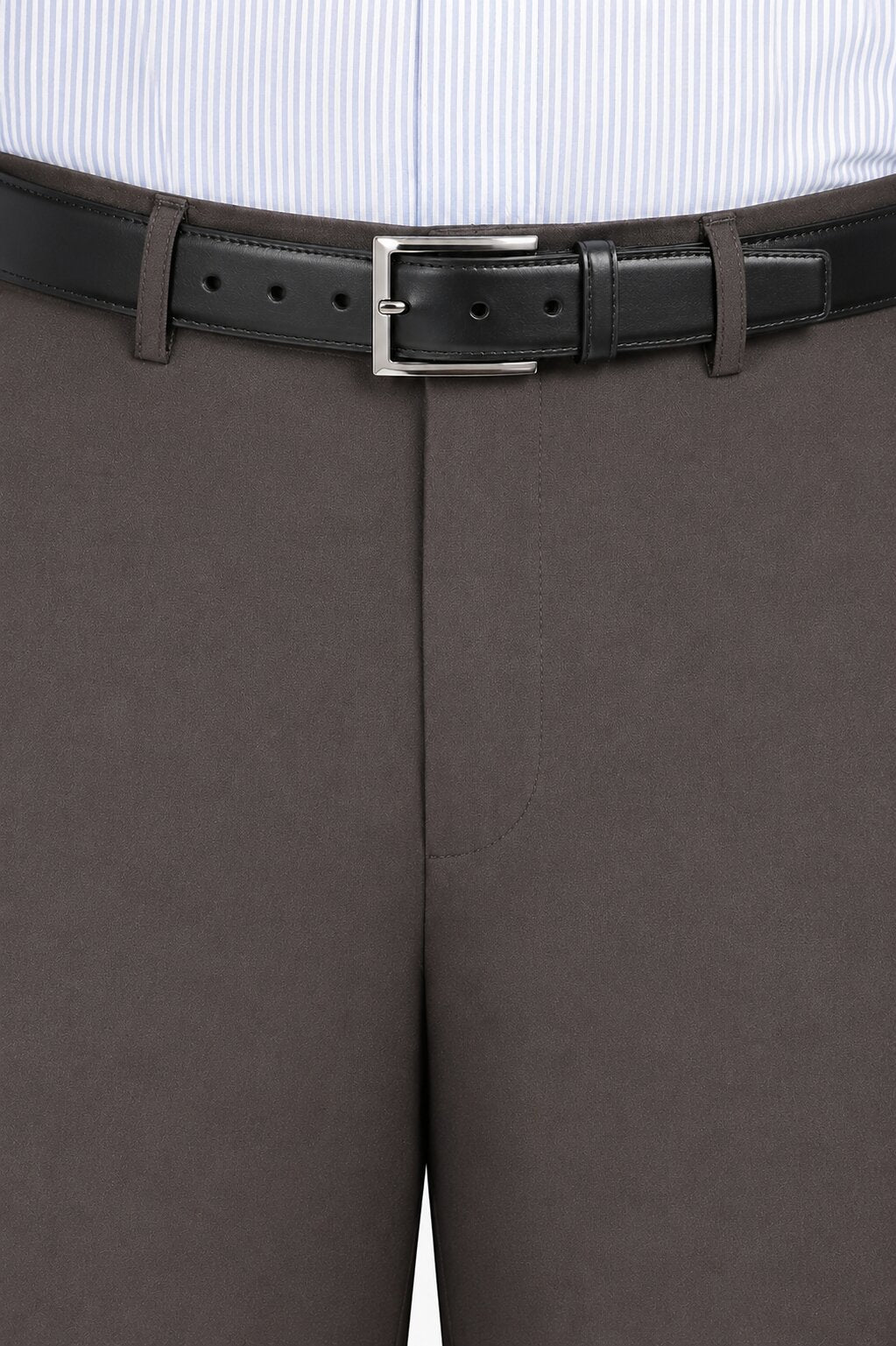Chocolate Regular Fit 4 Pocketed Chinos for Men - Image 7