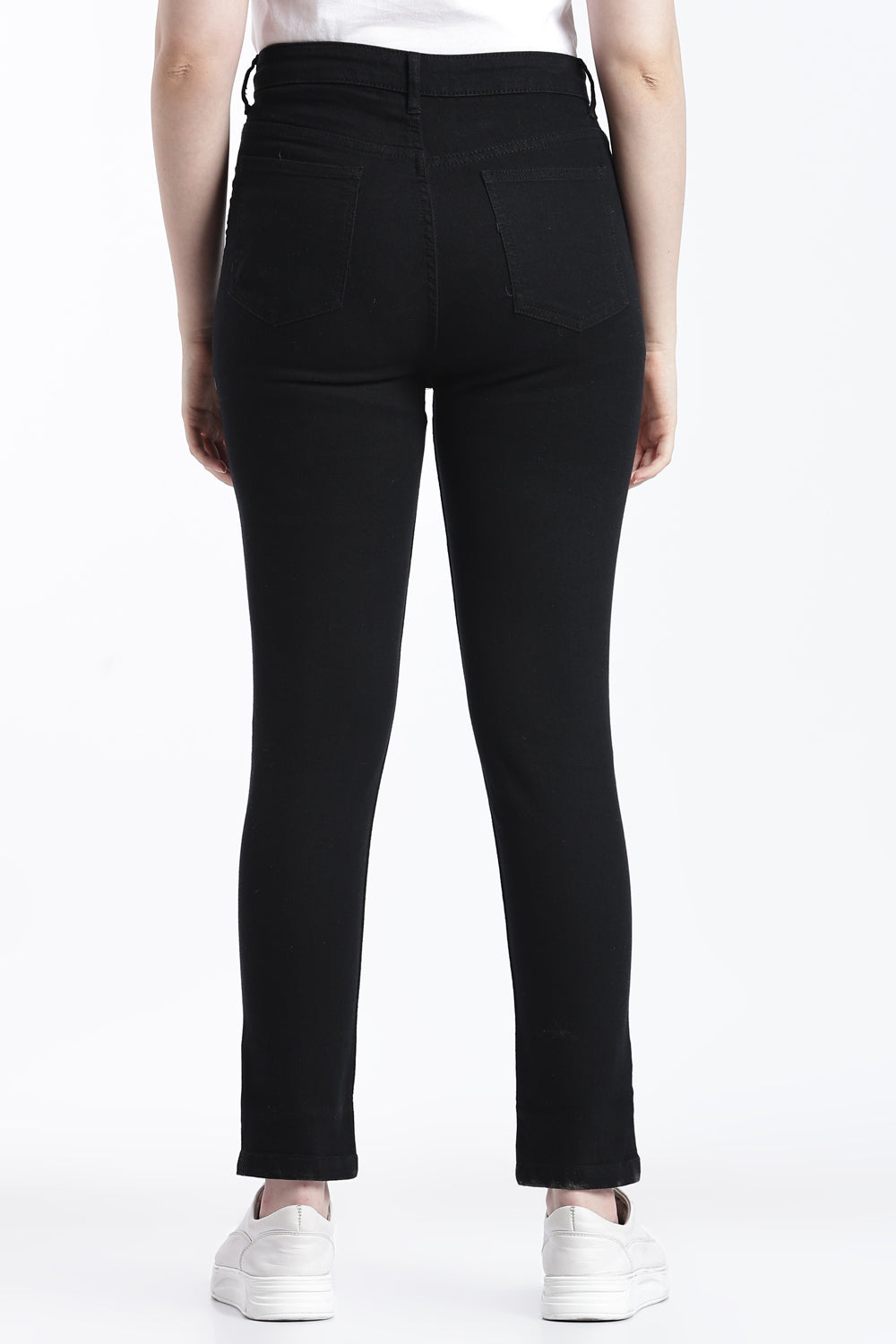Black Skinny Fit Jeans With 5 Pocket for Women - Image 5