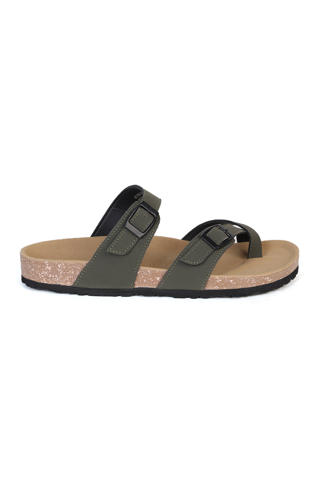 Olive One Toe Sandals for Men - Image 2