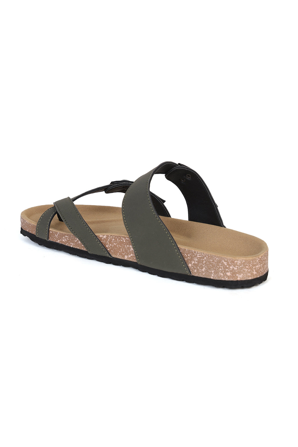 Olive One Toe Sandals for Men - Image 4