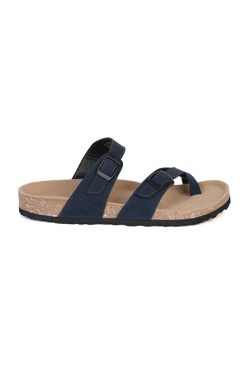 Navy One Toe Sandals for Men - Image 2