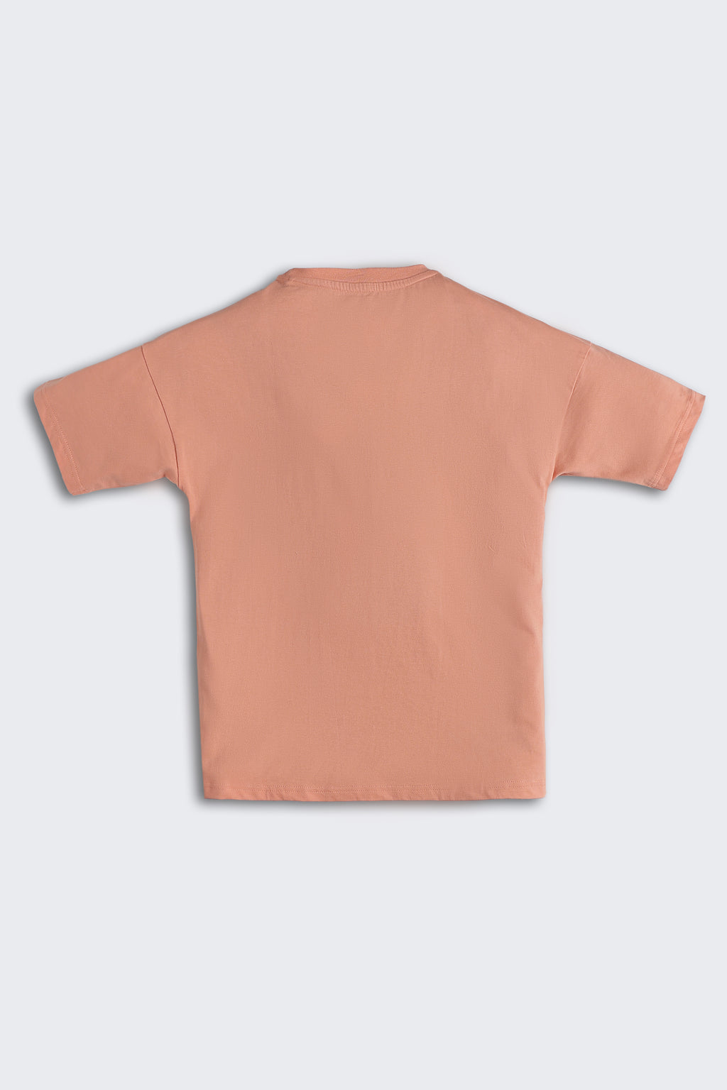 Peach Graphic Regular Fit T-Shirt for Tweens Boys - Image 3