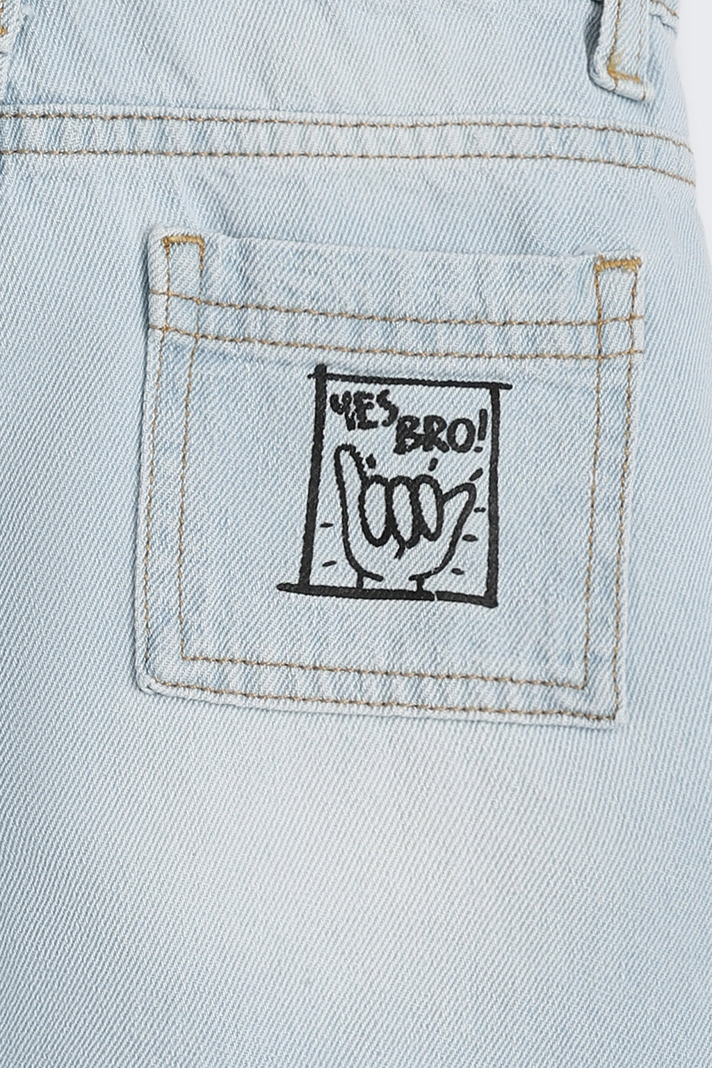 Light Blue 5 Pocketed Regular Fit Shorts for Boys - Image 6