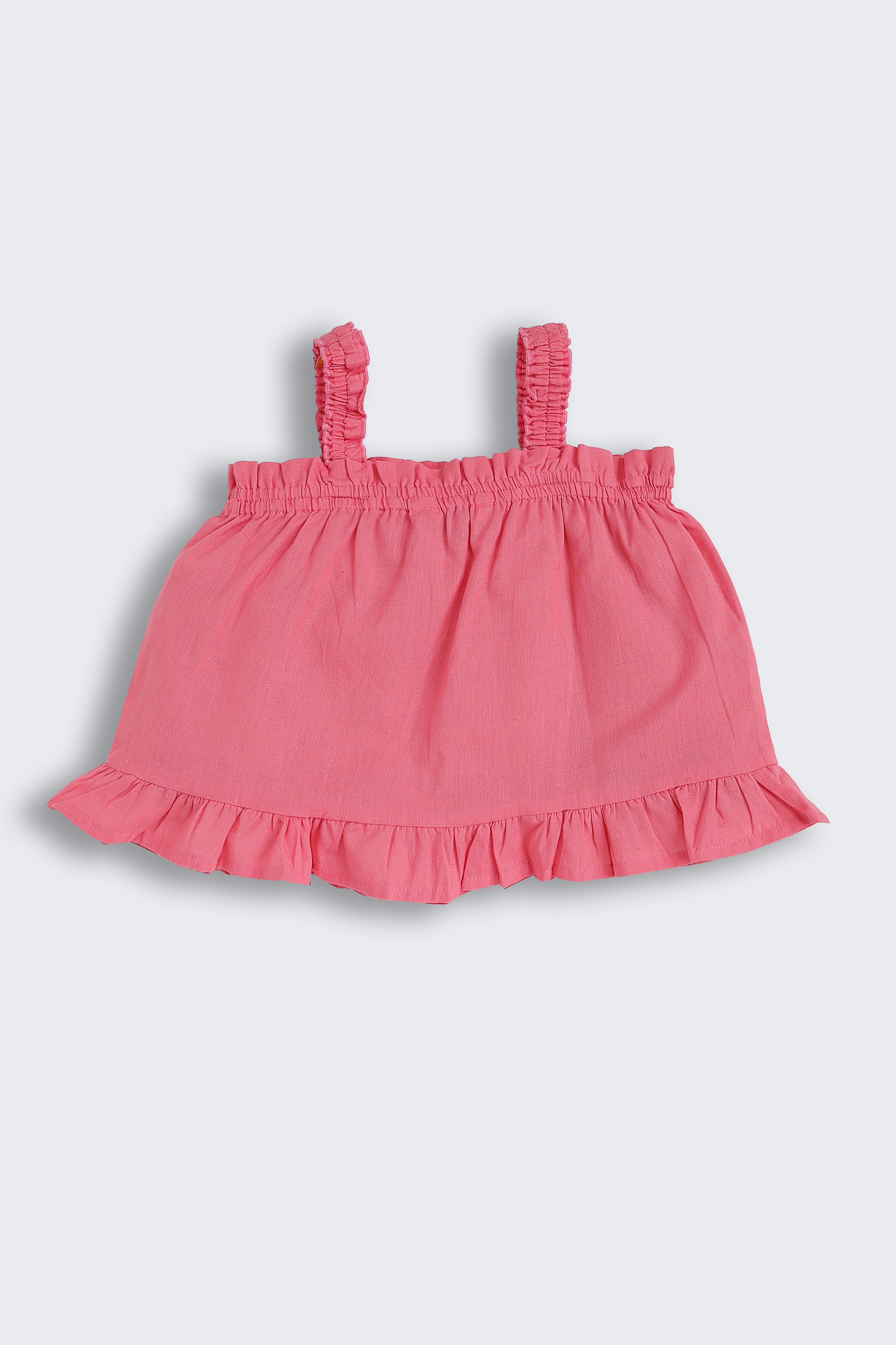 Coral Regular Fit Co-ord Set for Girls - Image 3