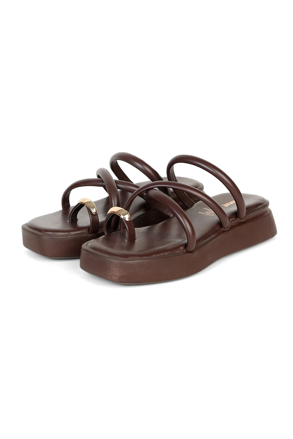 Brown Platform Sandals For Women - Image 5