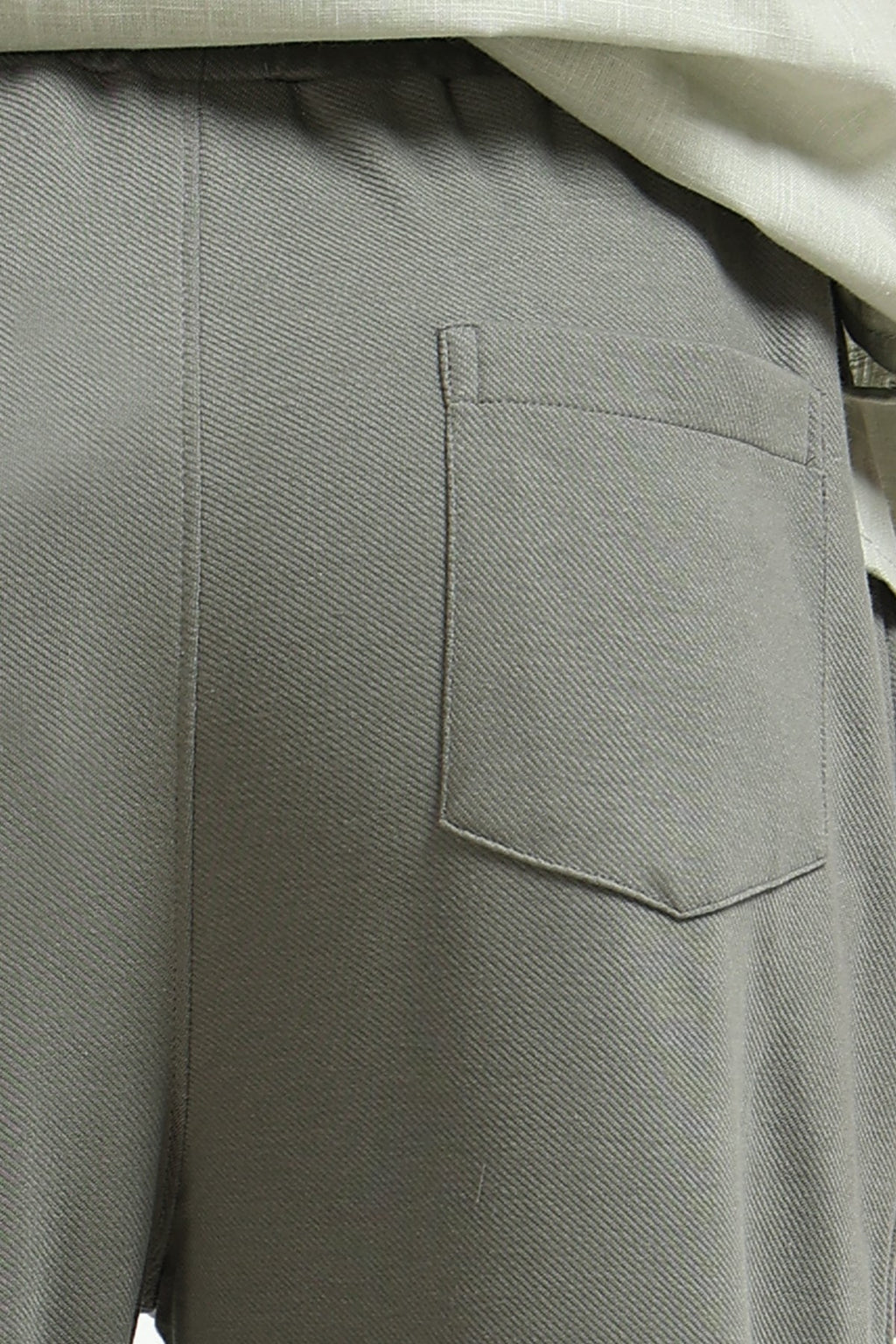 Olive Solid Regular Fit Joggers For Men - Image 4