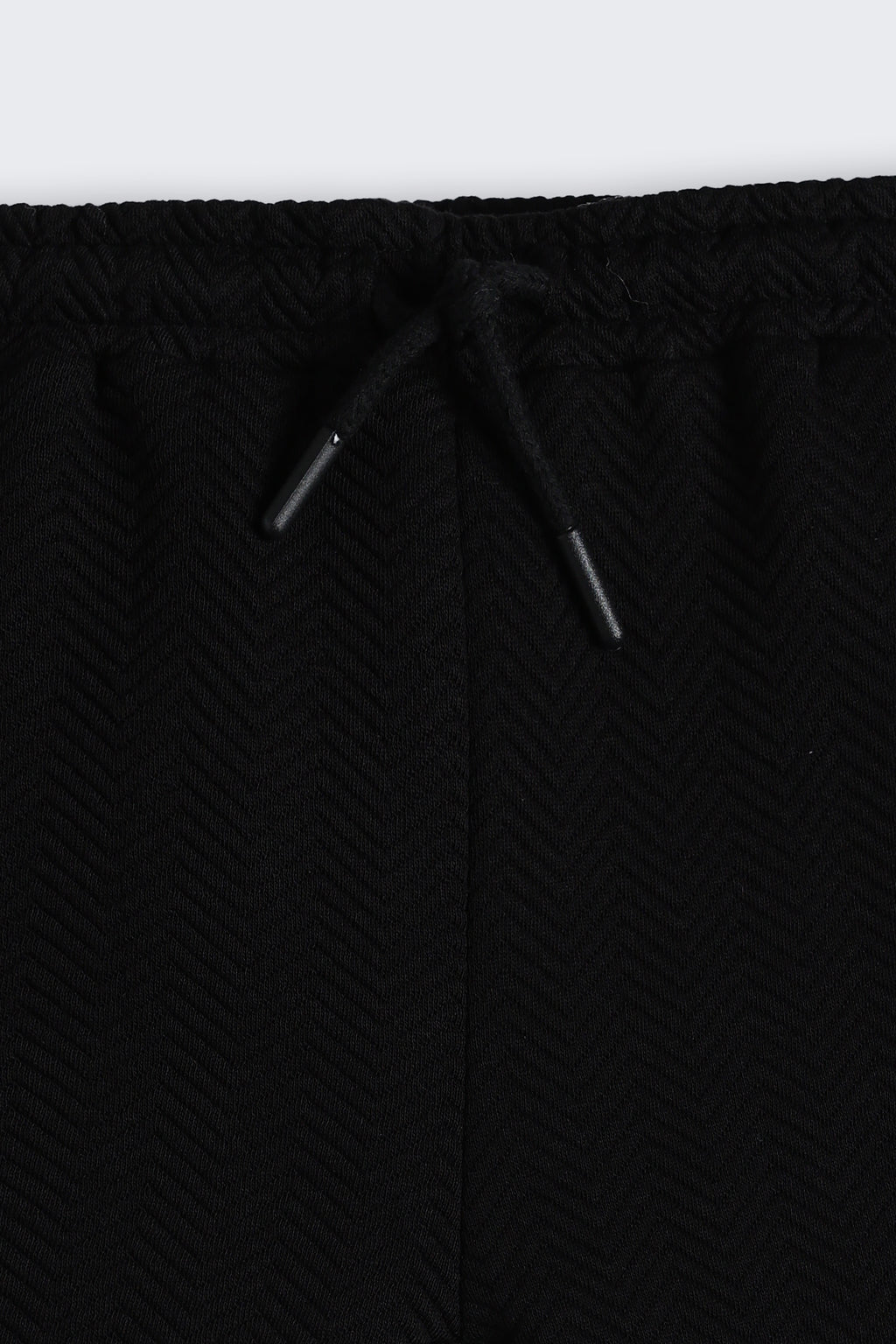 Black Regular Fit Shorts for Boys - Image 4