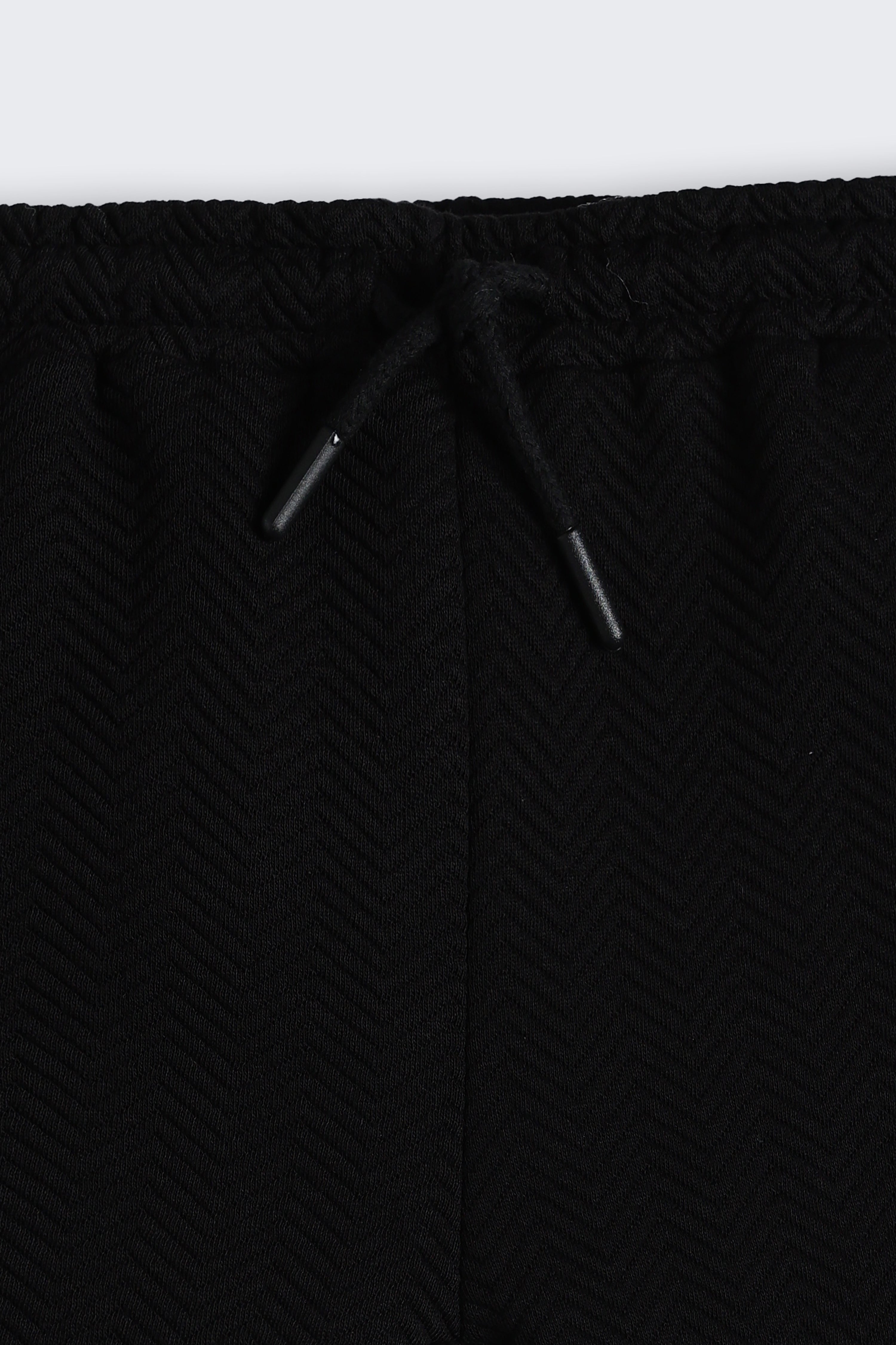Black Regular Fit Shorts for Boys - Image 4