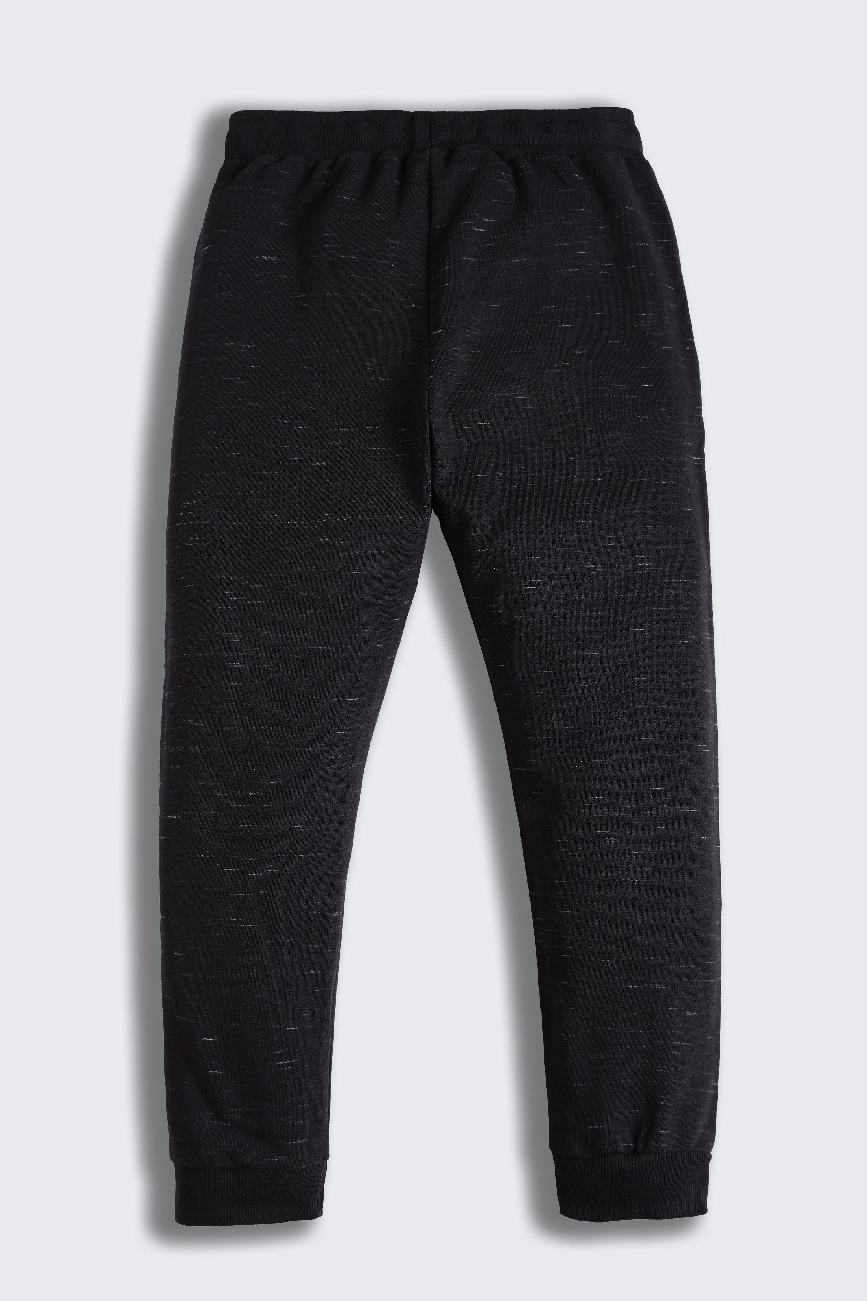 Black Regular Fit Joggers for Boys - Image 3
