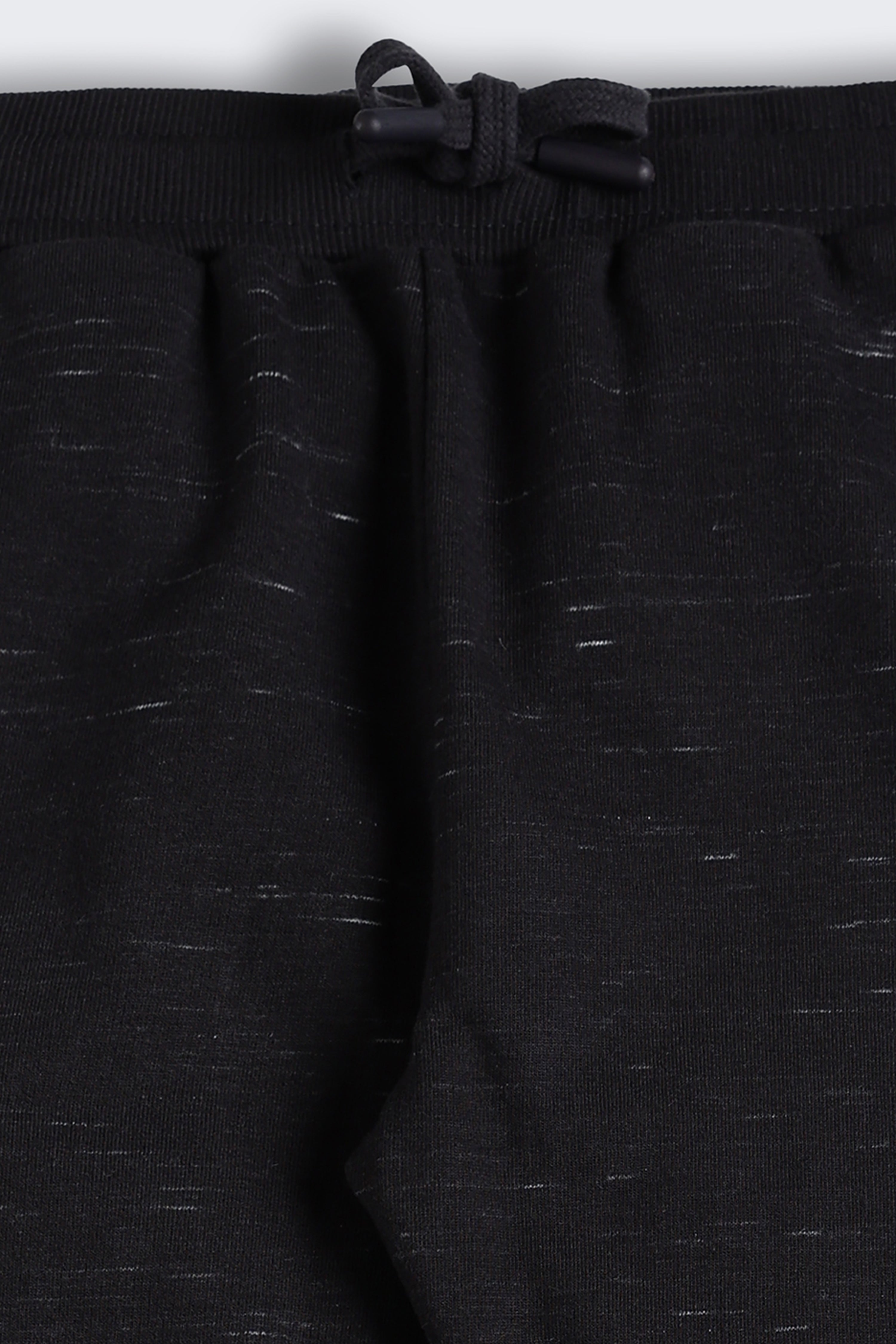 Black Regular Fit Joggers for Boys - Image 4