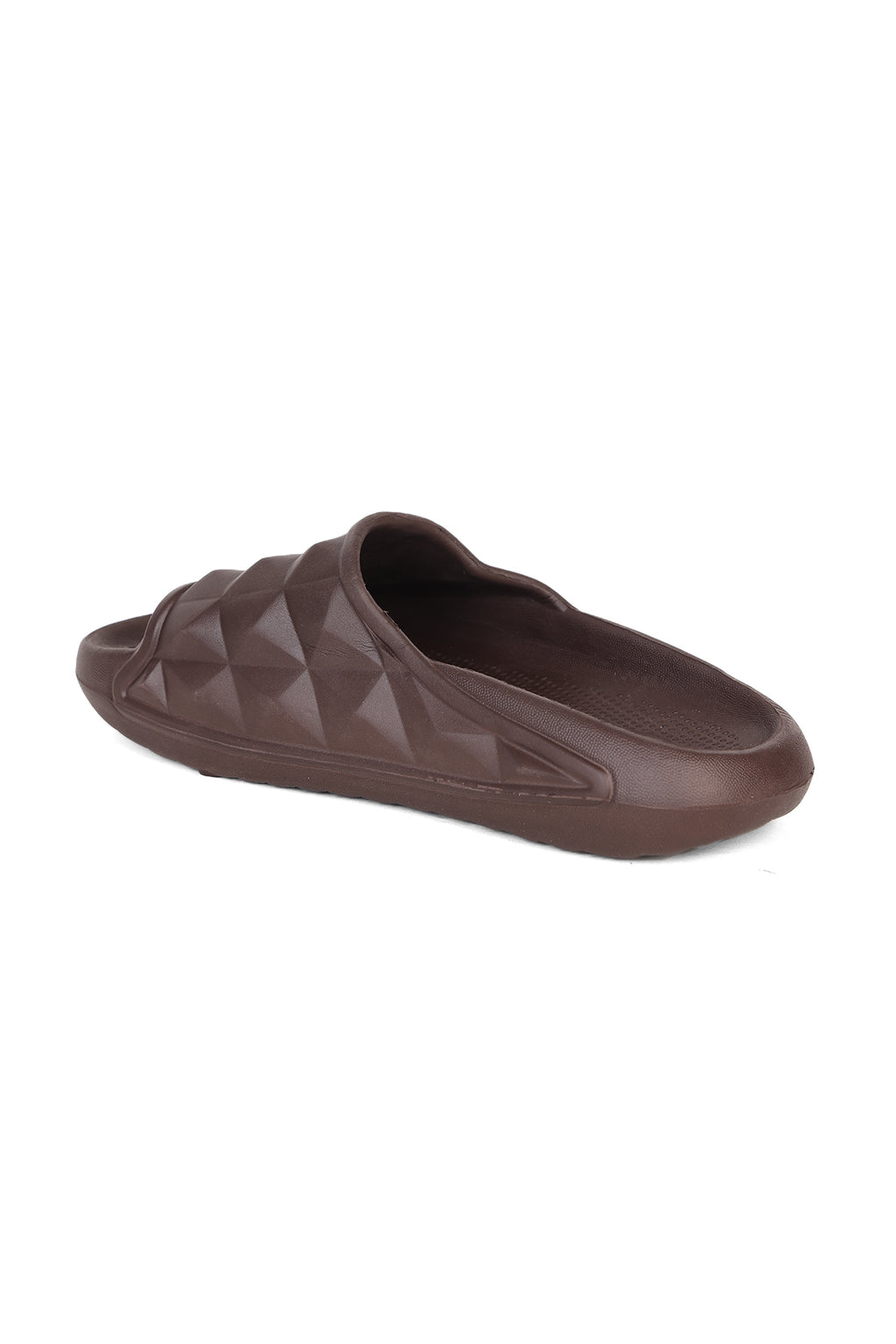 Brown Textured Pool Slides for Women - Image 4