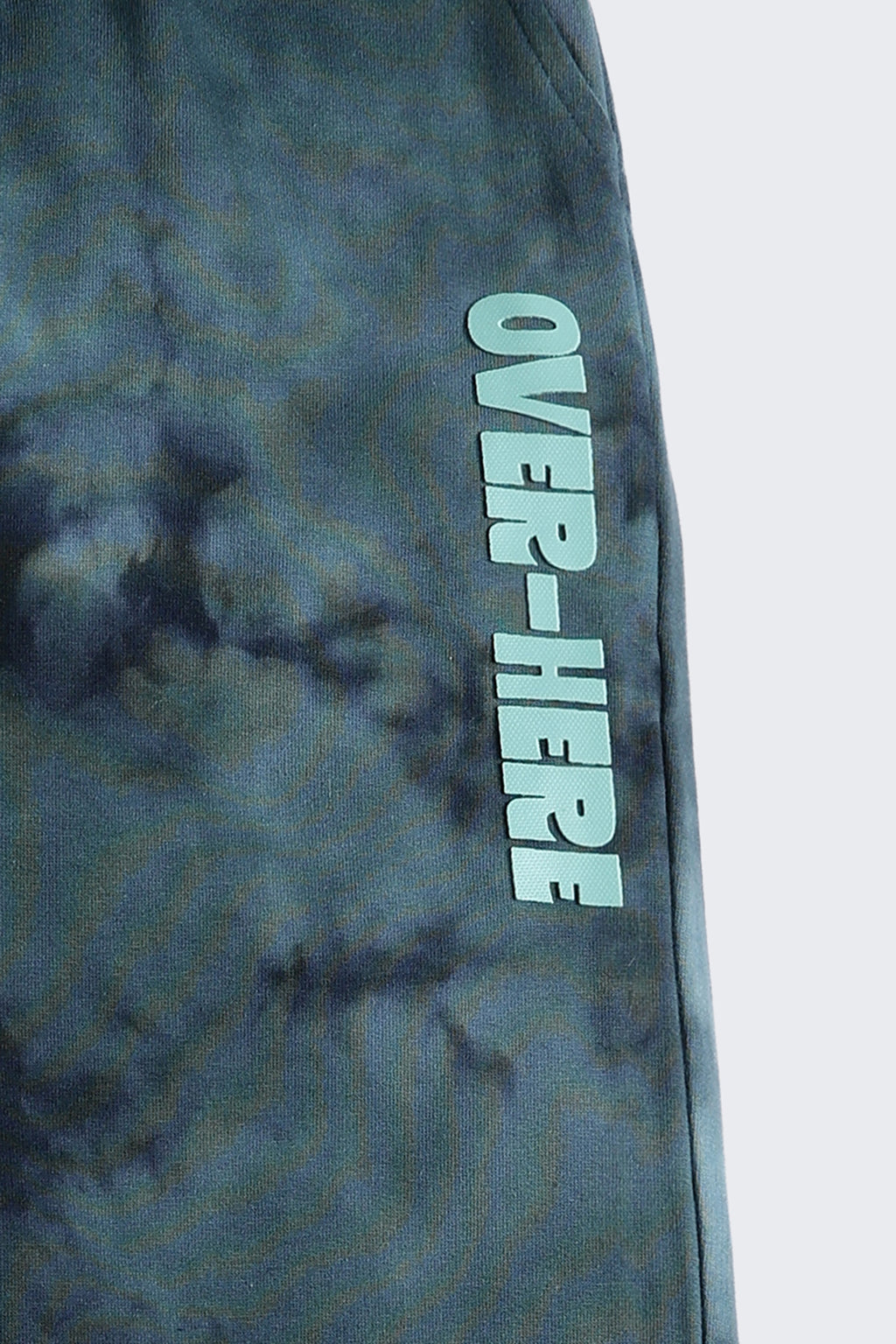 Blue Tie-Dye Regular Fit Joggers for Tweens Boys - Image 6