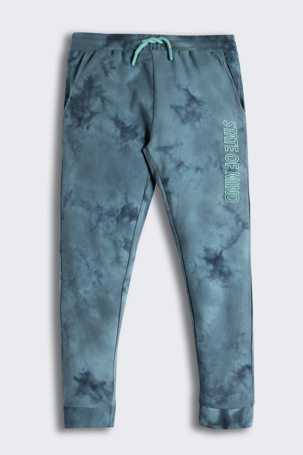 Blue Regular Fit Joggers for Boys - Image 2