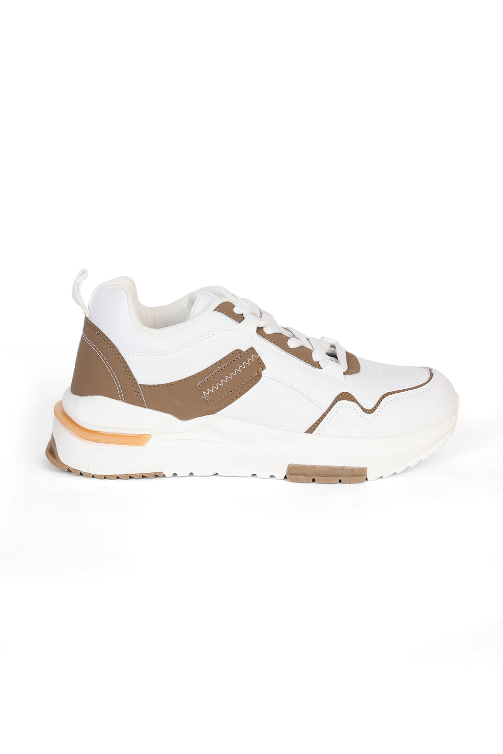 Beige Colourblocked Sneakers for Men - Image 2