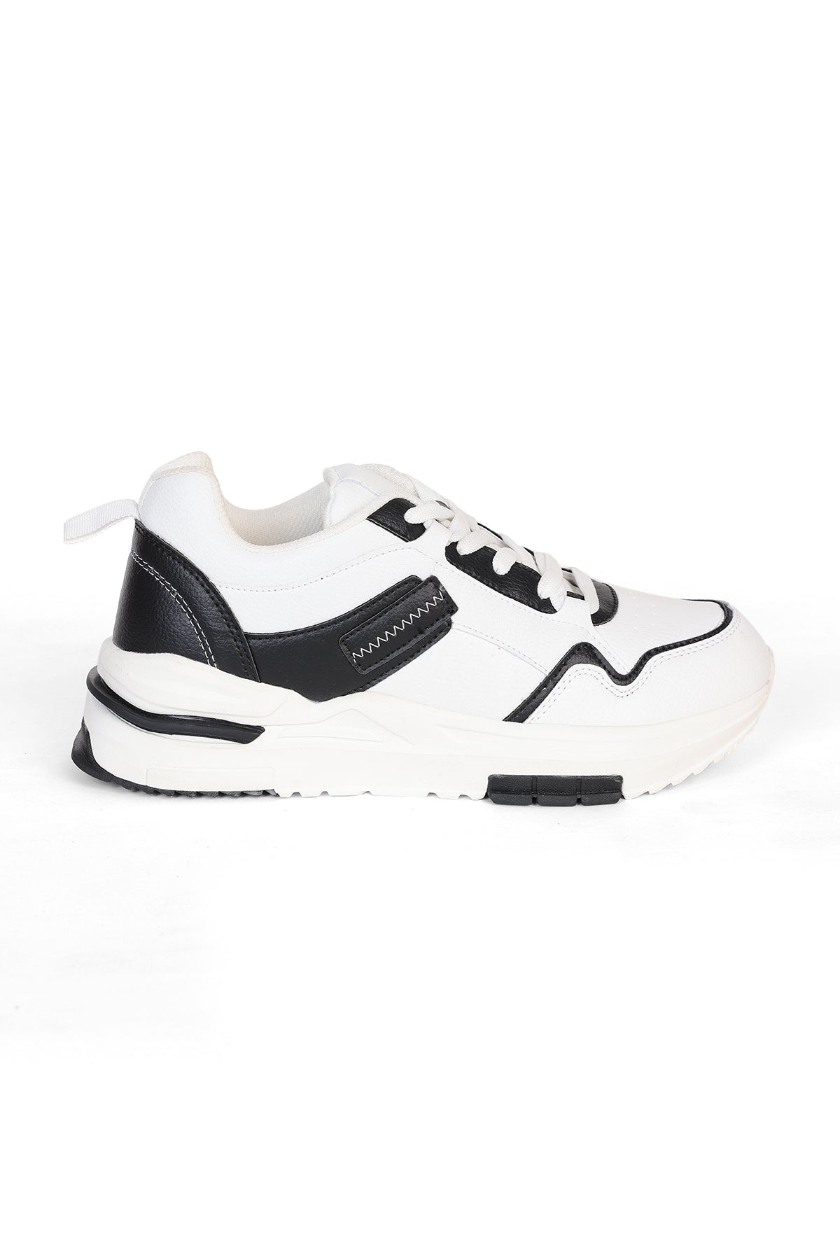 Black Colourblocked Sneakers for Men - Image 2